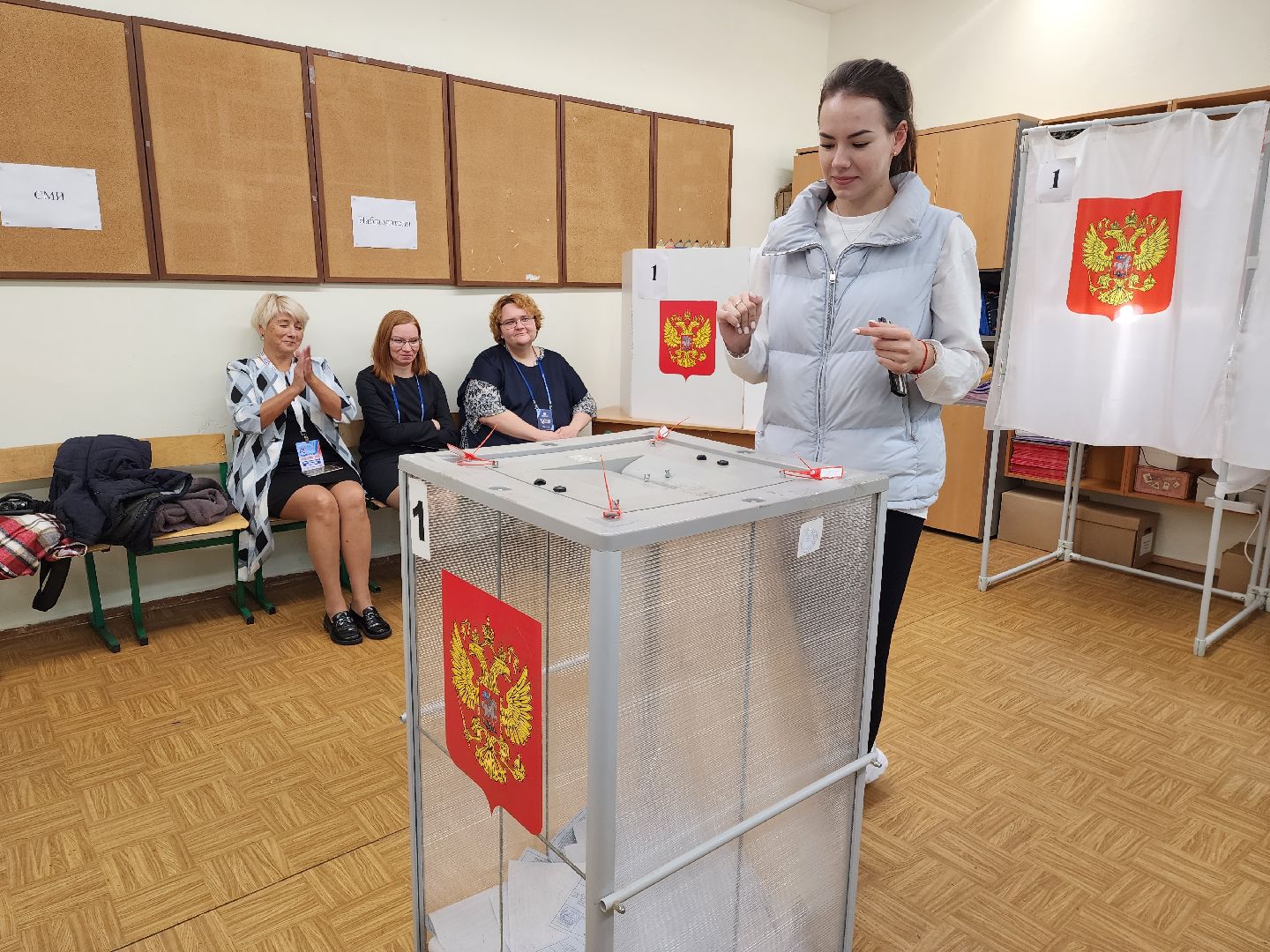 Раменское, выборы, впервые голосующие, девушка с необычным именем