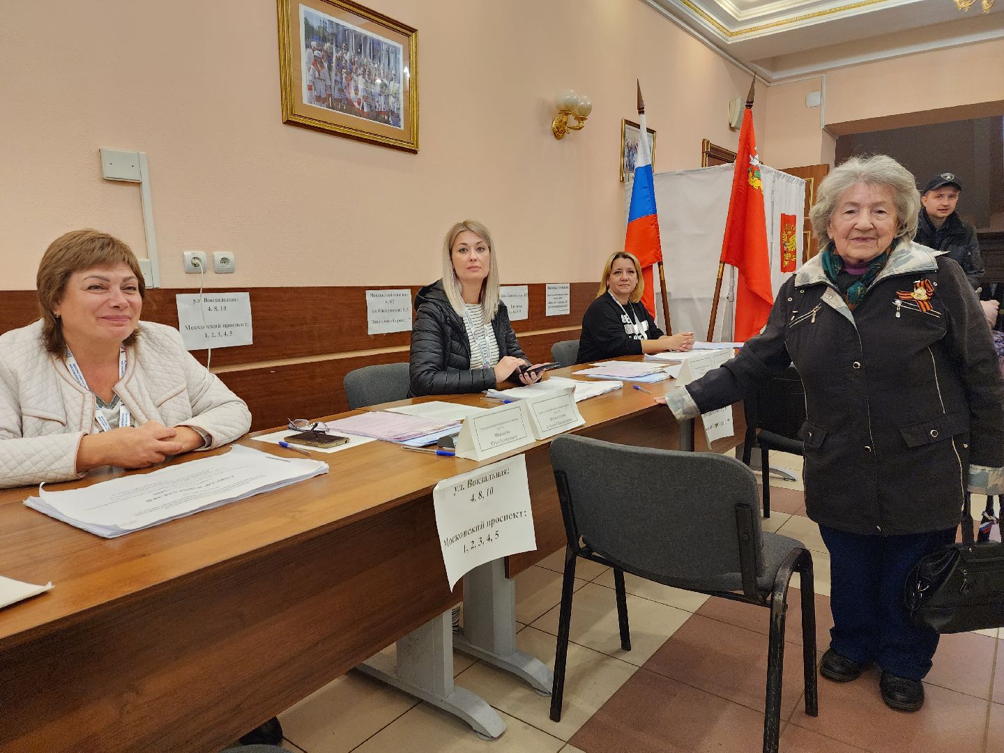 пушкино, выборы, голосование, ветеран,