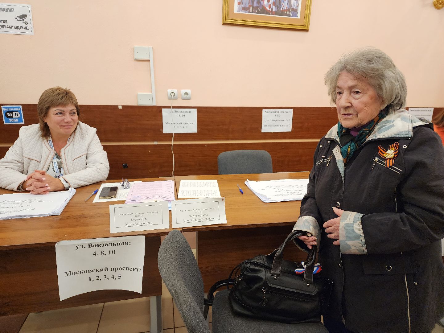 пушкино, выборы, голосование, ветеран,