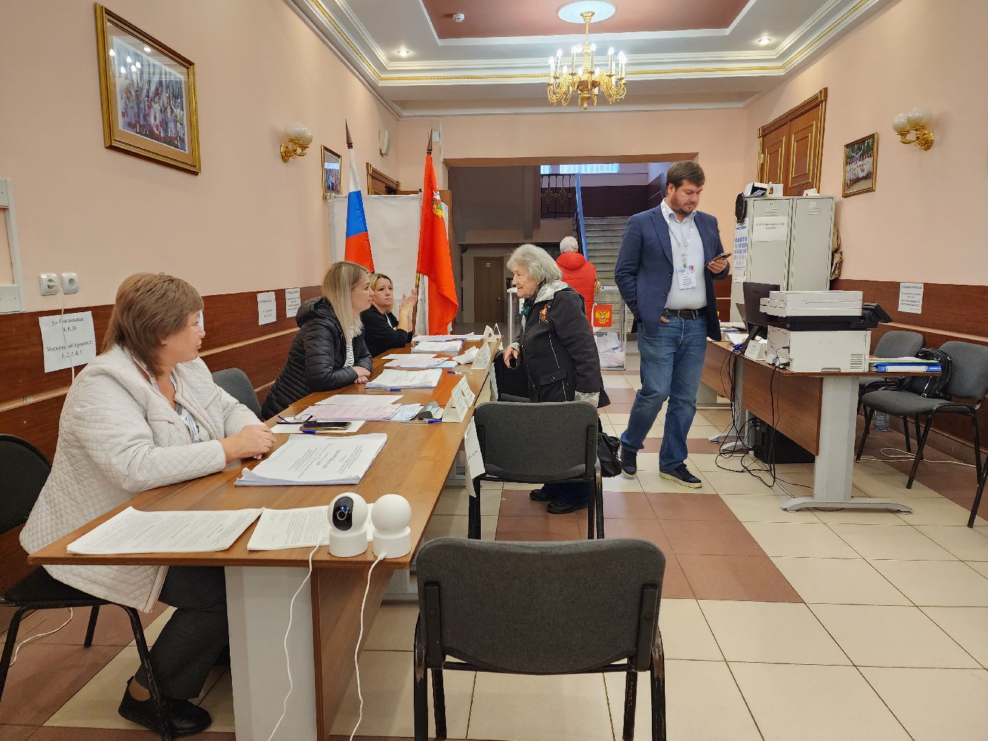 пушкино, выборы, голосование, ветеран,