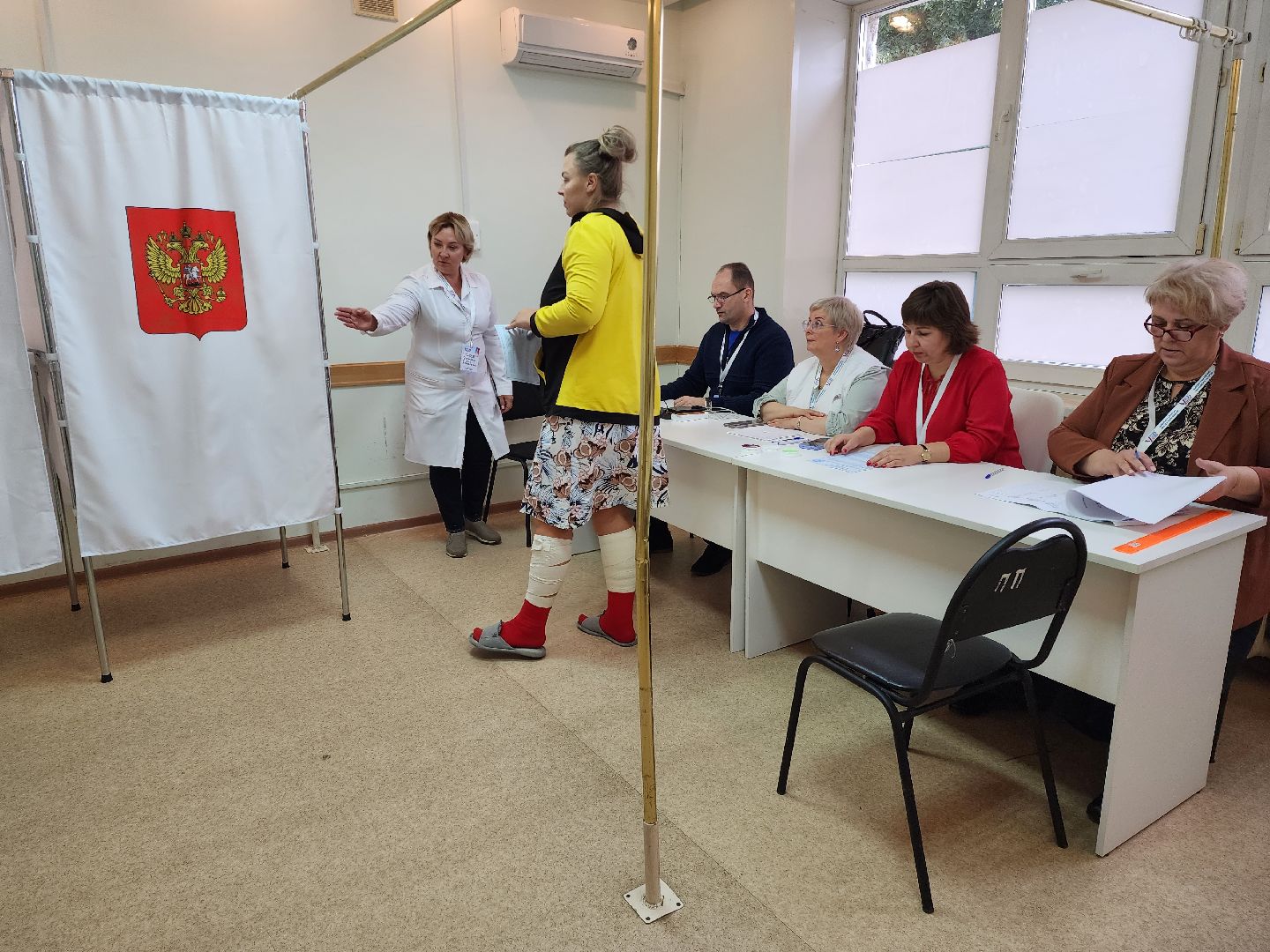 Раменское, выборы, избирательный участок в Раменской больнице