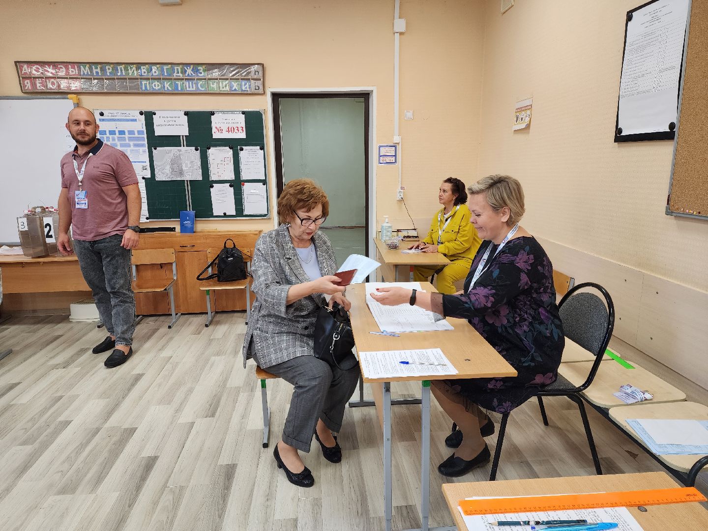 Раменское, выборы, старшее поколение голосует