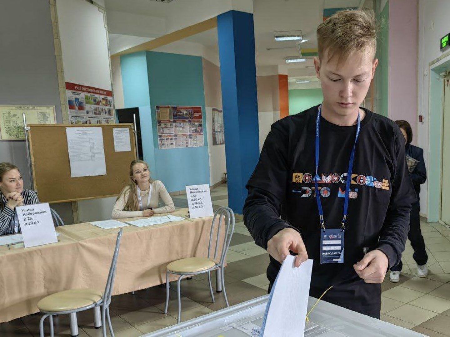 Долгопрулный, выборы, молодые наблюдатели