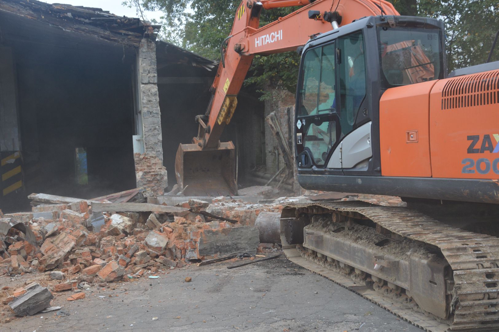 #шатура, #керва, #снос_здания, #пожарная_часть, #ремонт, #строительство