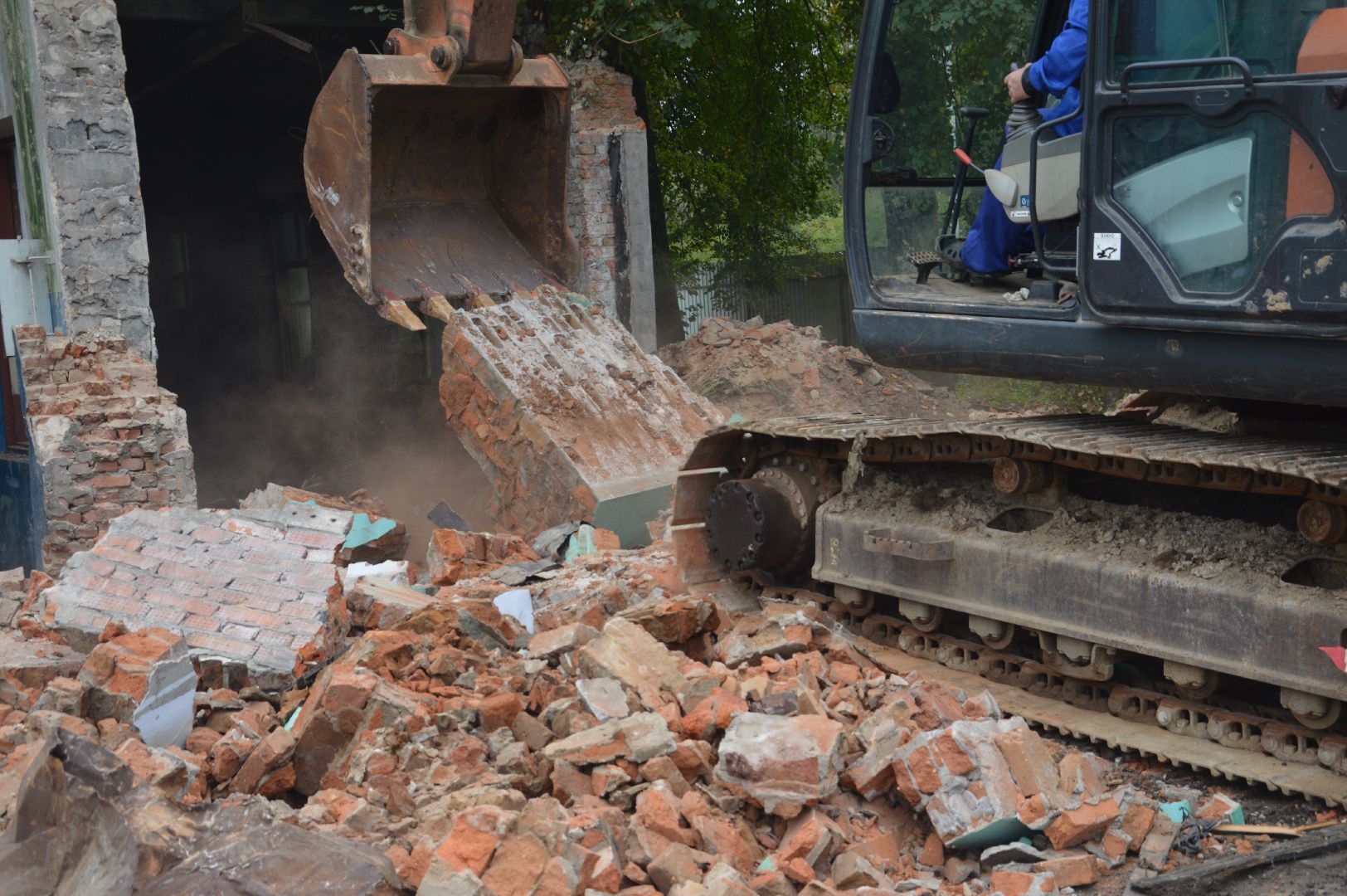 #шатура, #керва, #снос_здания, #пожарная_часть, #ремонт, #строительство