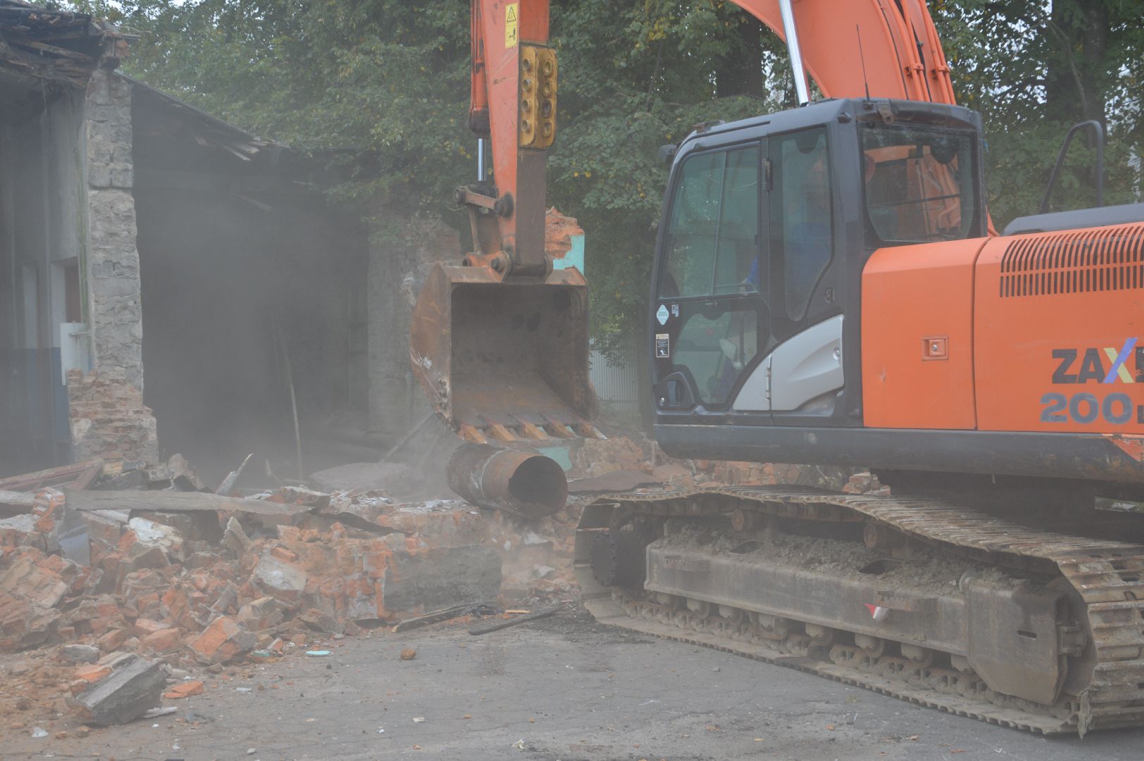 #шатура, #керва, #снос_здания, #пожарная_часть, #ремонт, #строительство