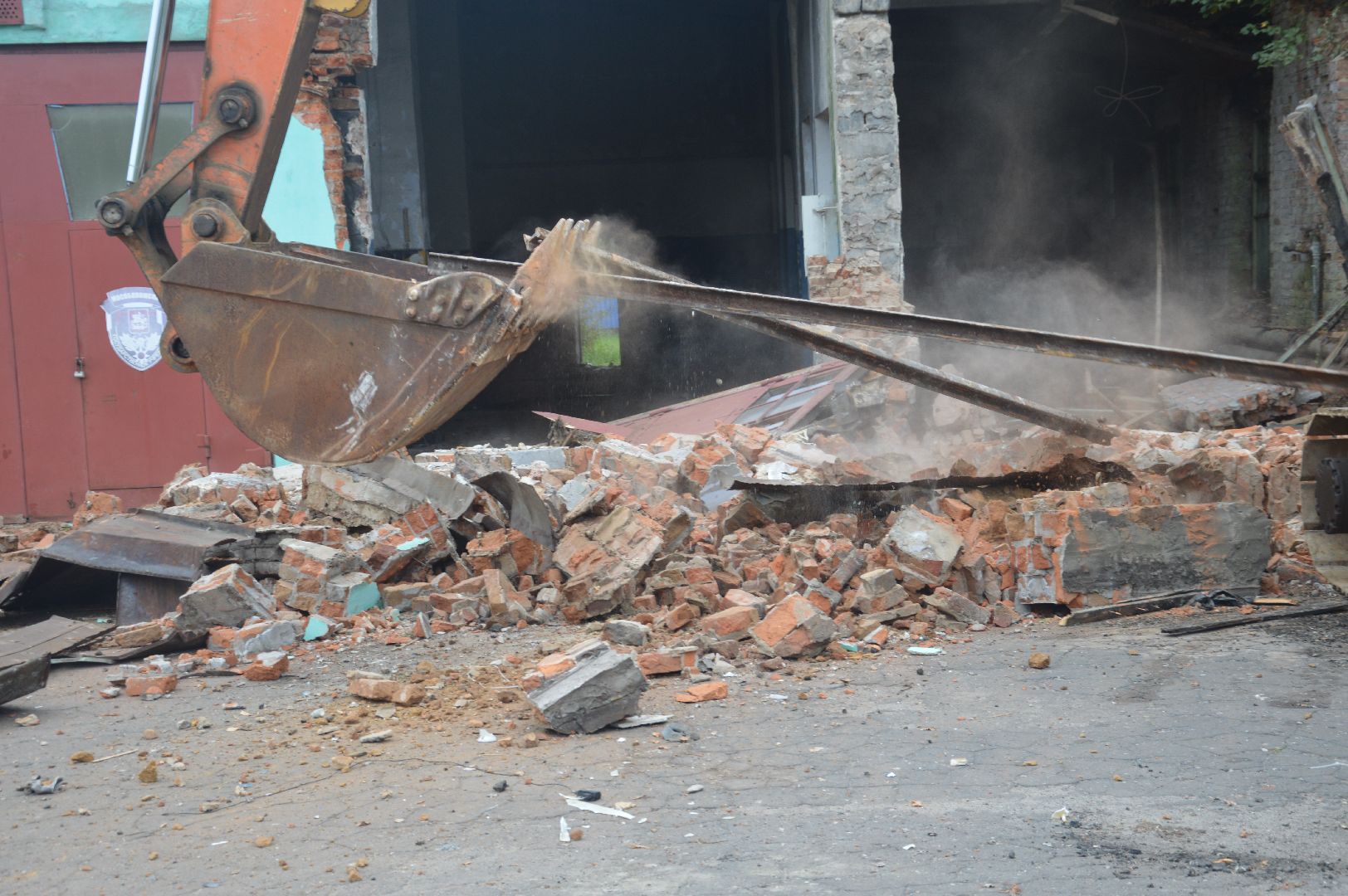 #шатура, #керва, #снос_здания, #пожарная_часть, #ремонт, #строительство