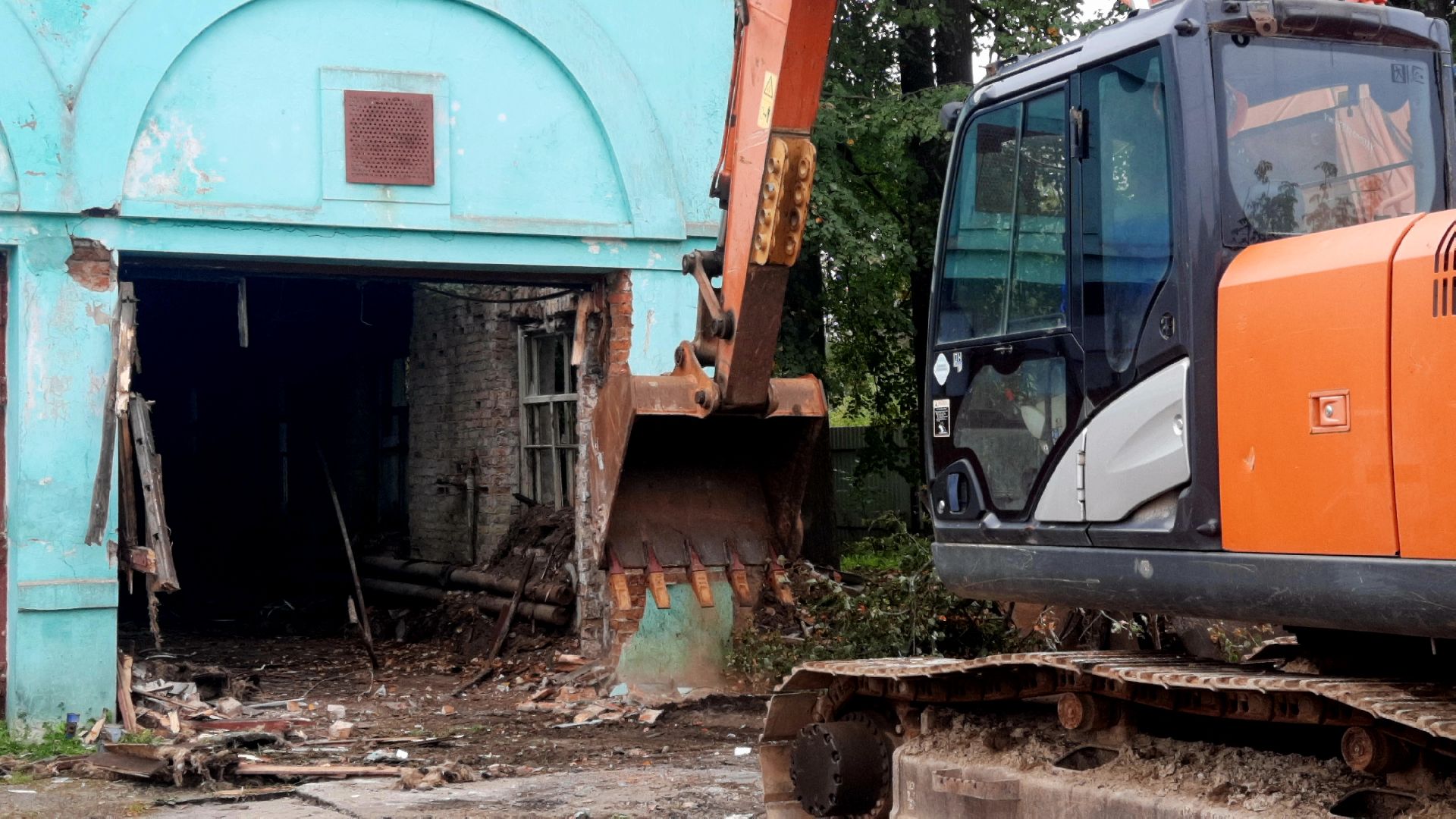 #шатура, #керва, #снос_здания, #пожарная_часть, #ремонт, #строительство