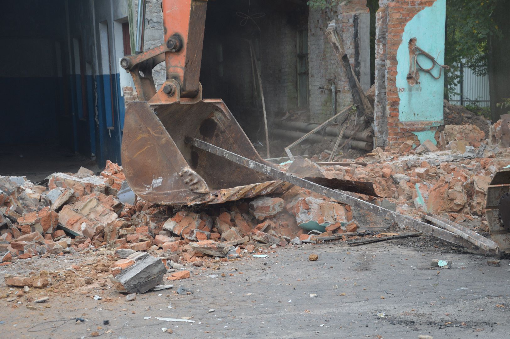 #шатура, #керва, #снос_здания, #пожарная_часть, #ремонт, #строительство