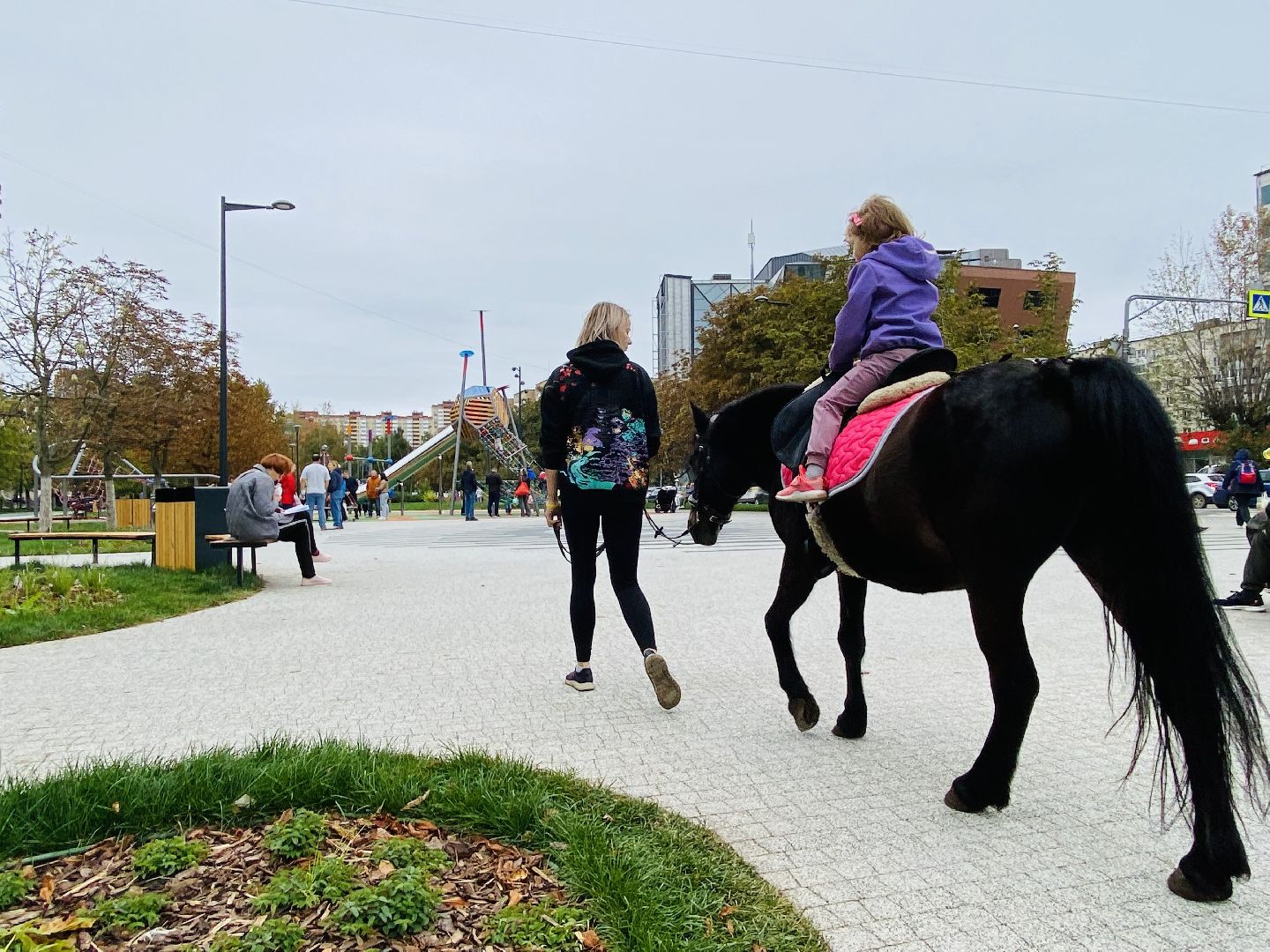 Балашиха, Бульвар Цветов, благоустройство, мцд4,