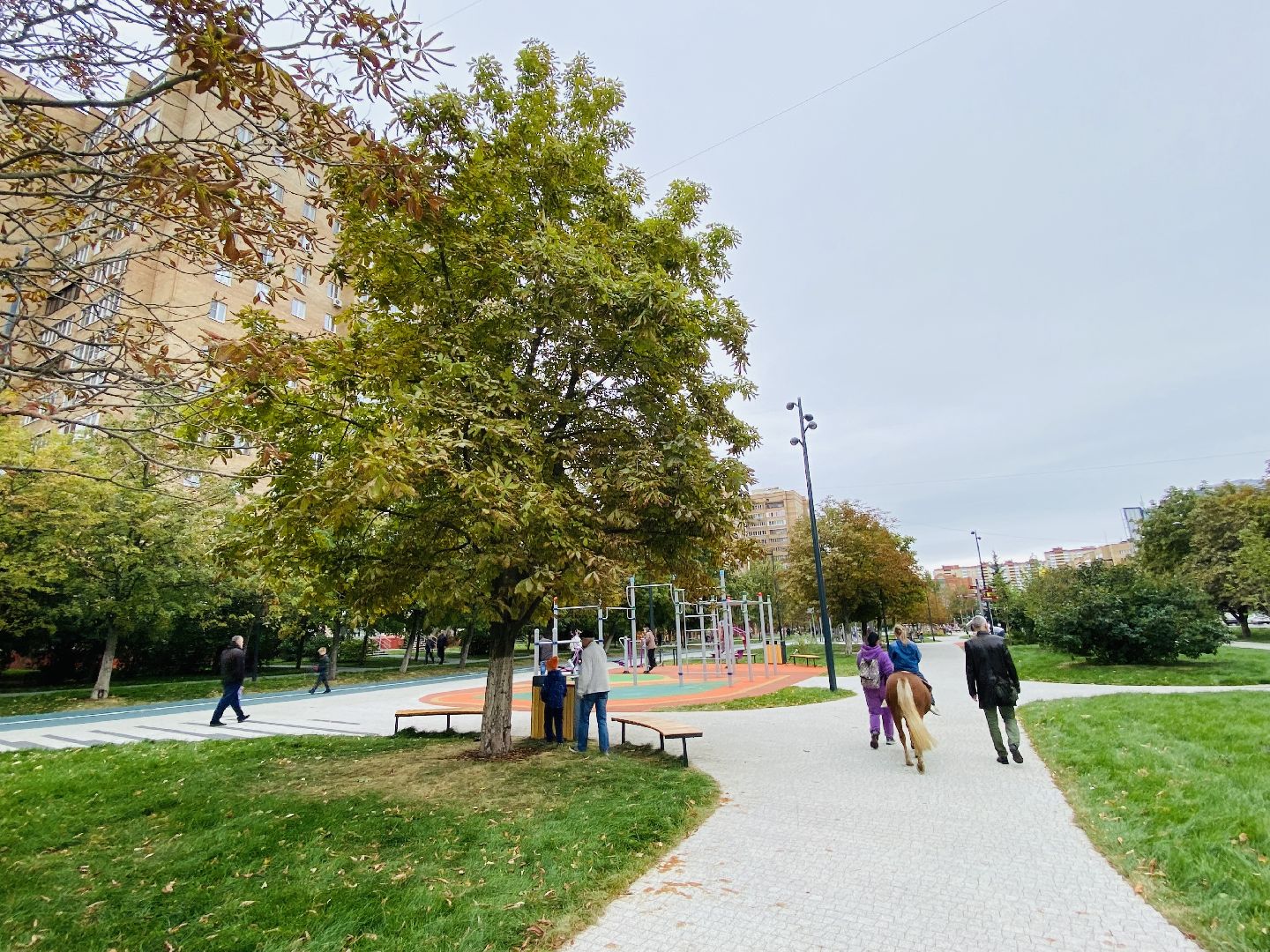 Балашиха, Бульвар Цветов, благоустройство, мцд4,