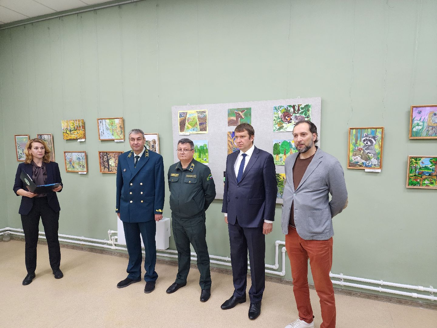 выставка картин, лес, природа, конкурс, пушкино,