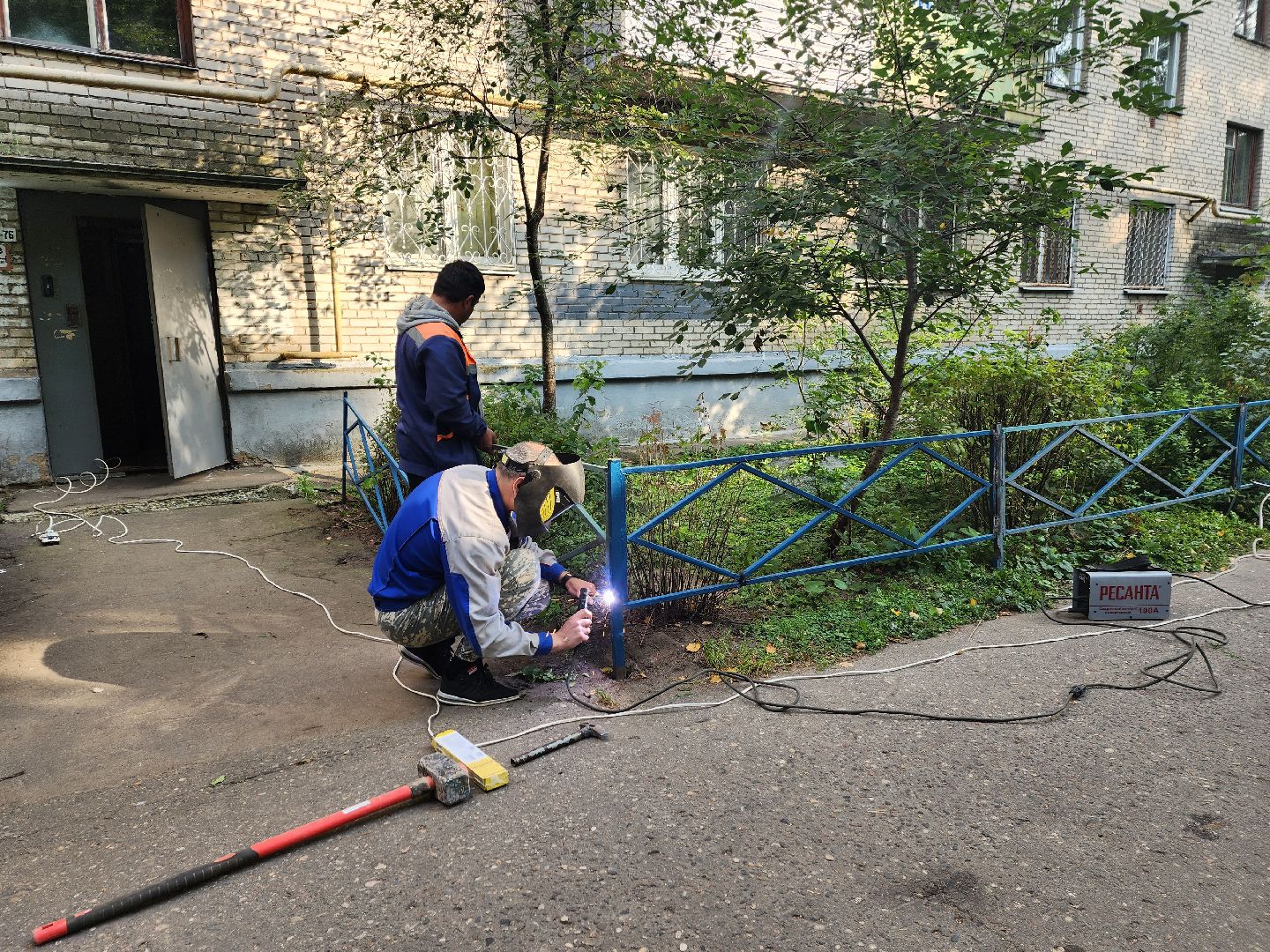 пушкино, благоуйстройство, уборка дворов, ремонт,