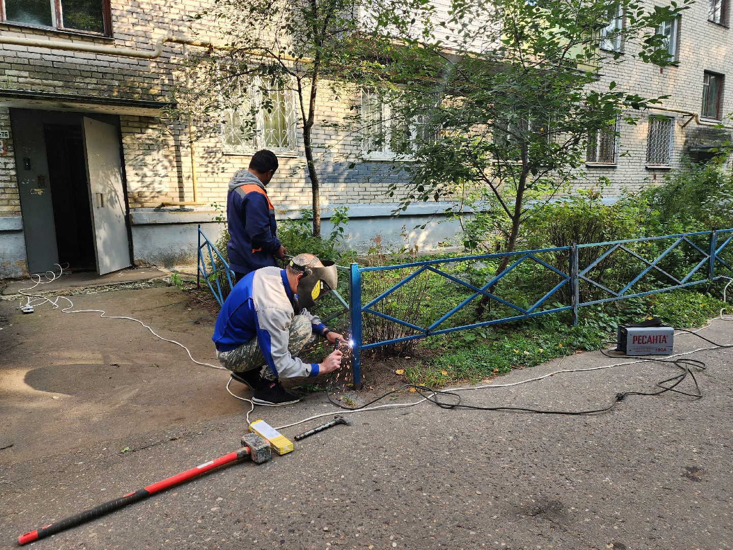 пушкино, благоуйстройство, уборка дворов, ремонт,