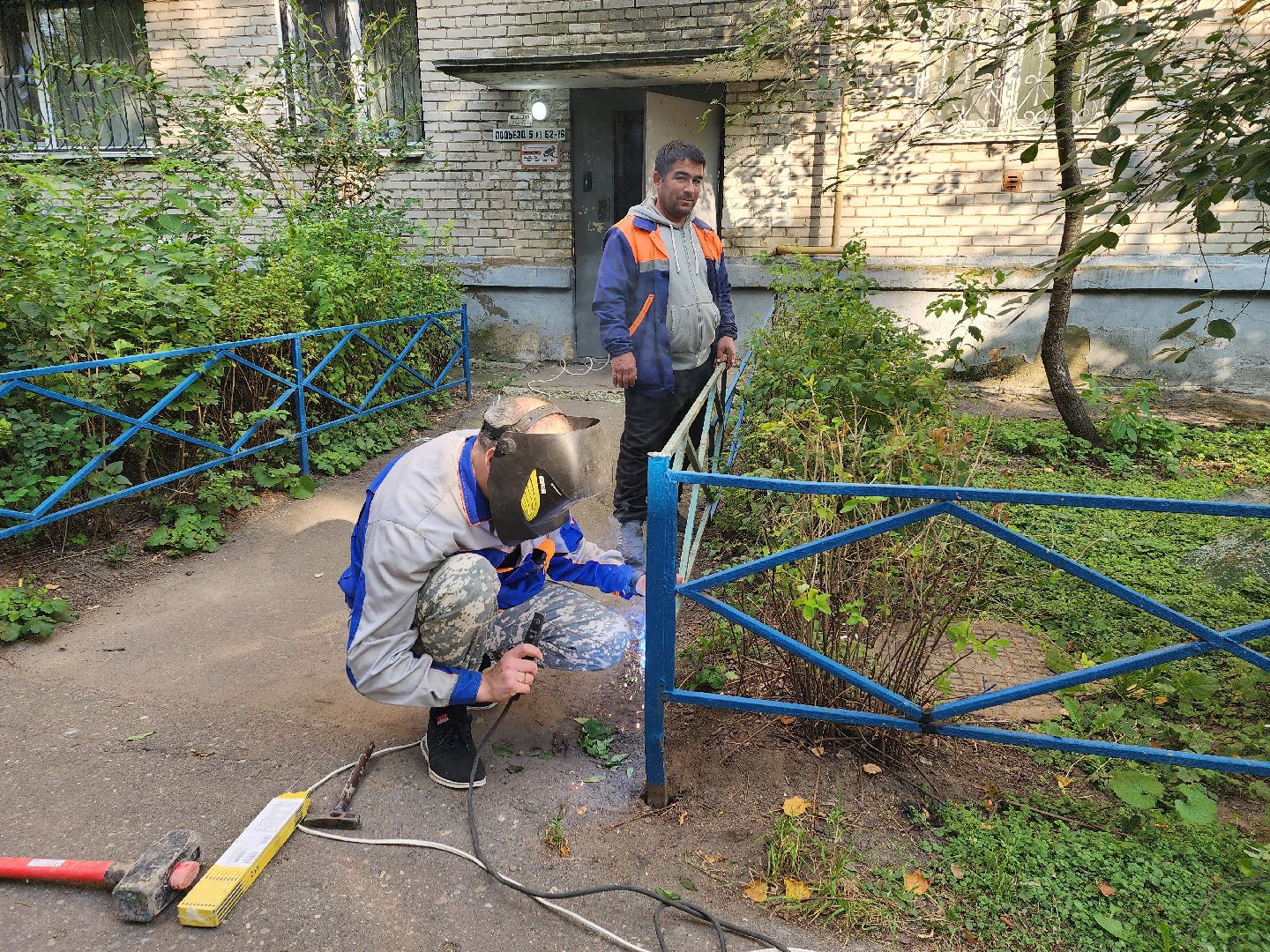 пушкино, благоуйстройство, уборка дворов, ремонт,