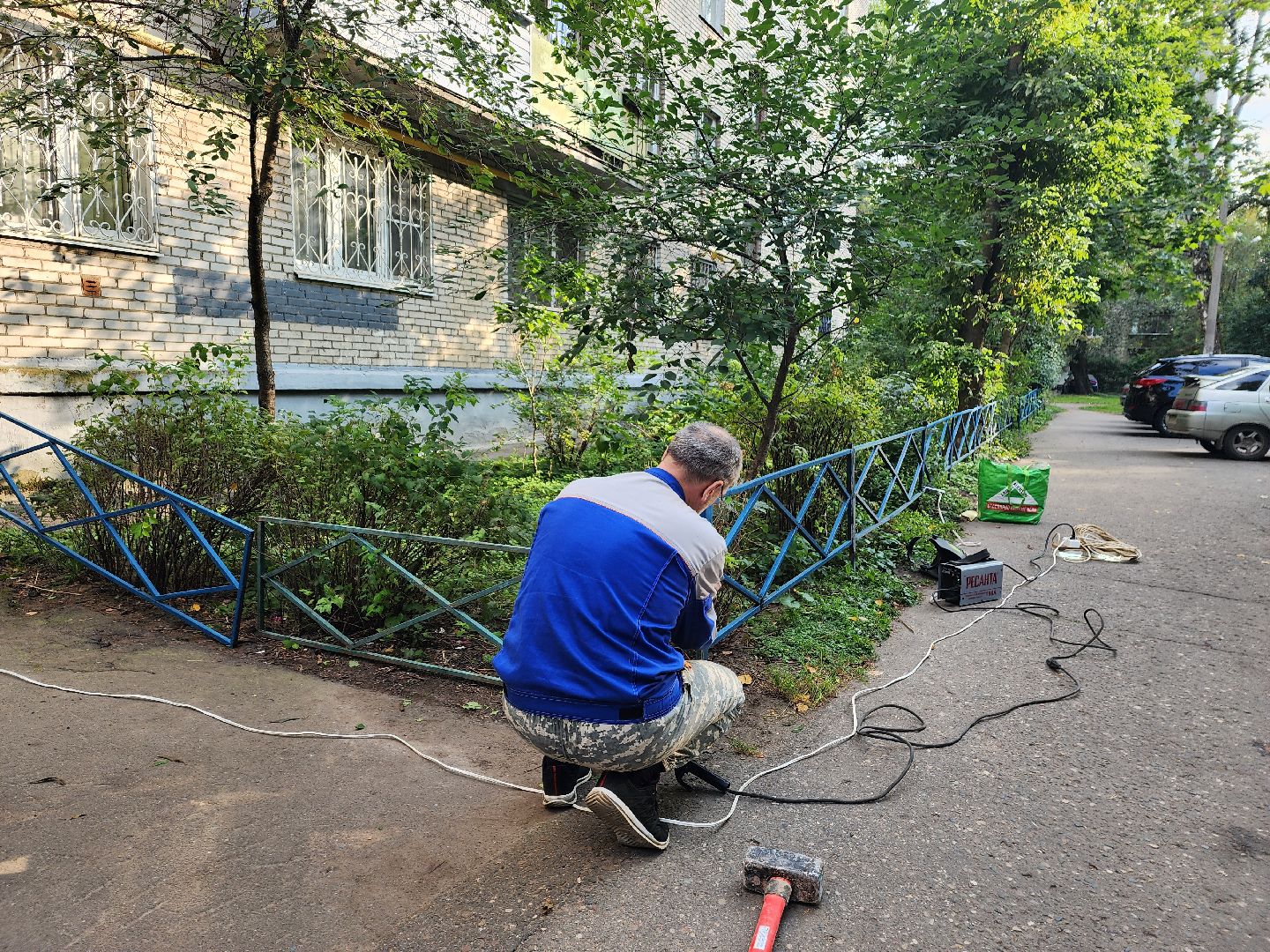 пушкино, благоуйстройство, уборка дворов, ремонт,