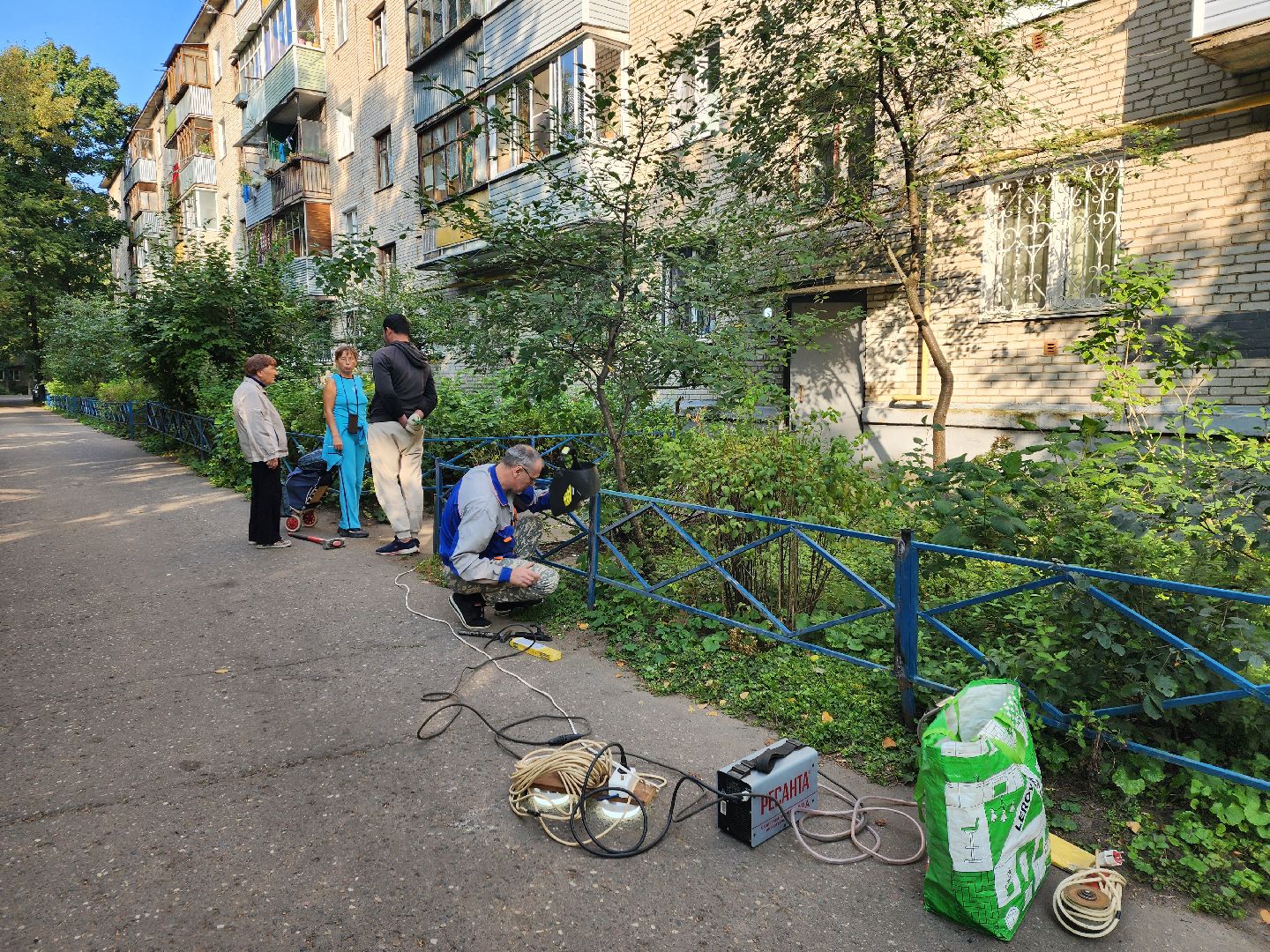 пушкино, благоуйстройство, уборка дворов, ремонт,