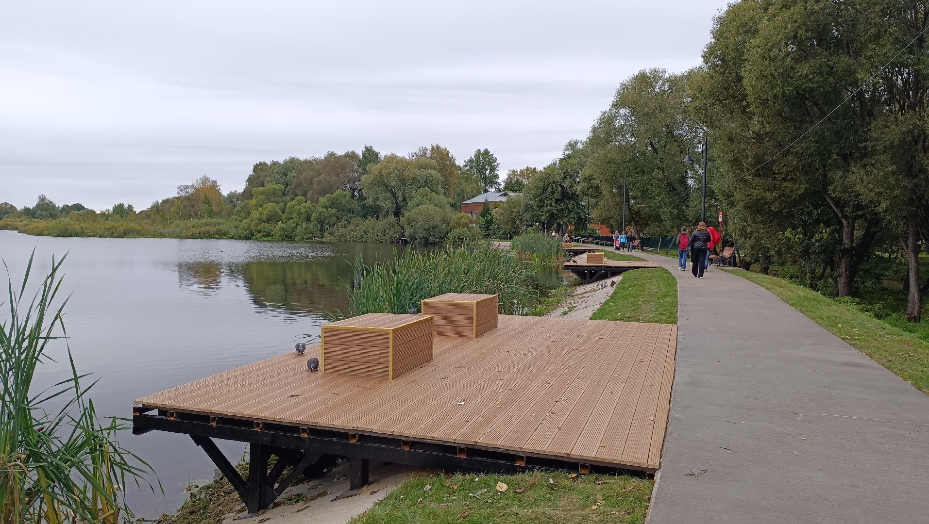 Лобня, благоустройство, парк