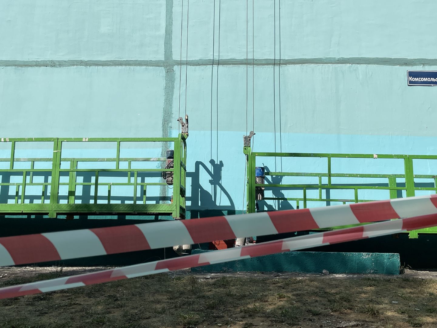 Мурал, изображение, авиация, Люберцы