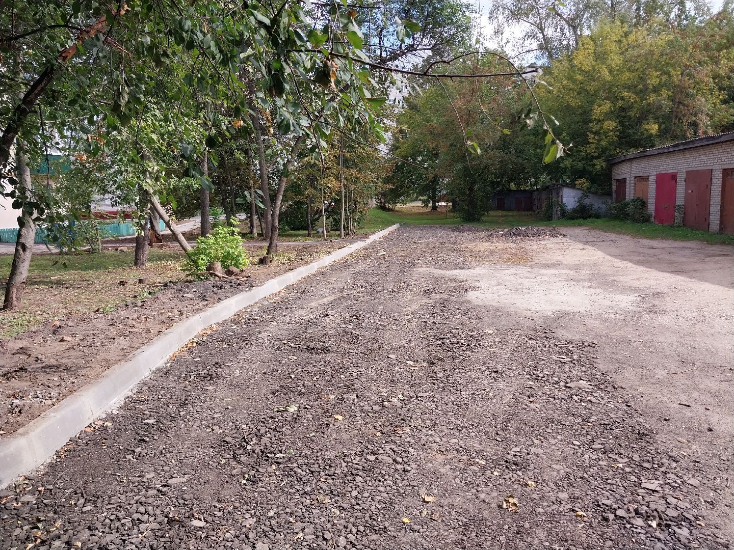 Коломна, благоустройство дворов, новый асфальт