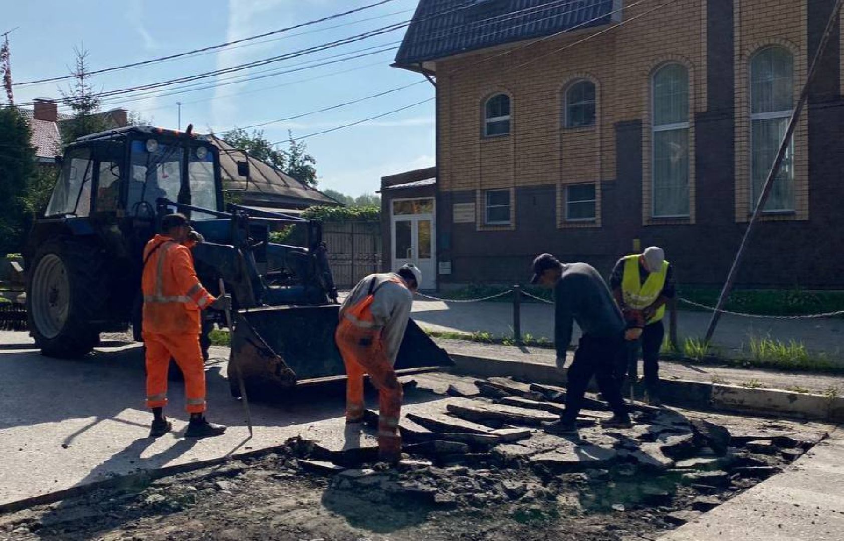 Подольск, дороги подмосковья, ямочный ремонт,