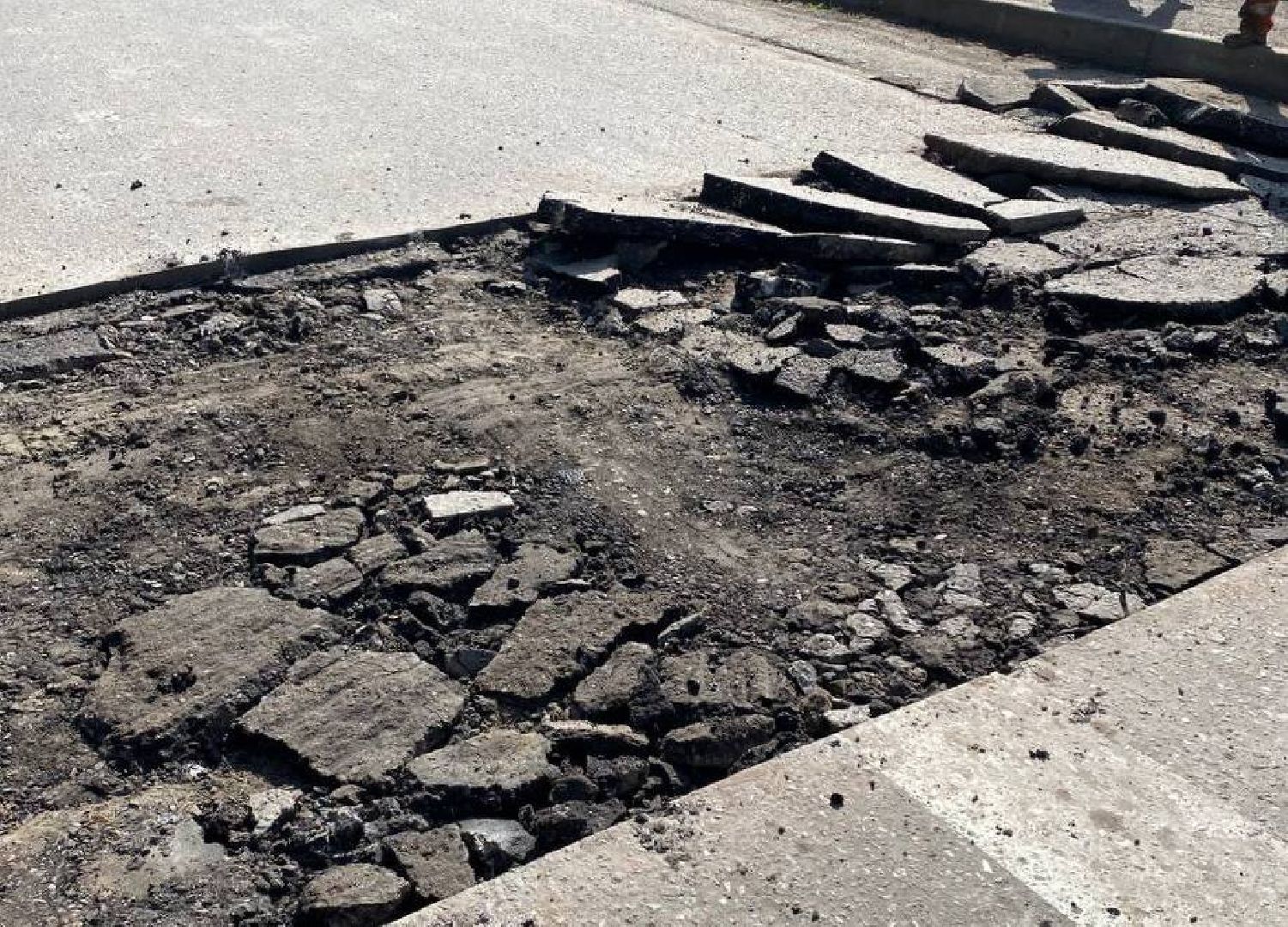 Подольск, дороги подмосковья, ямочный ремонт,