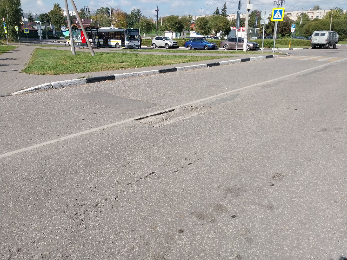 Коломна, дороги, ямочный ремонт, железнодорожная станция