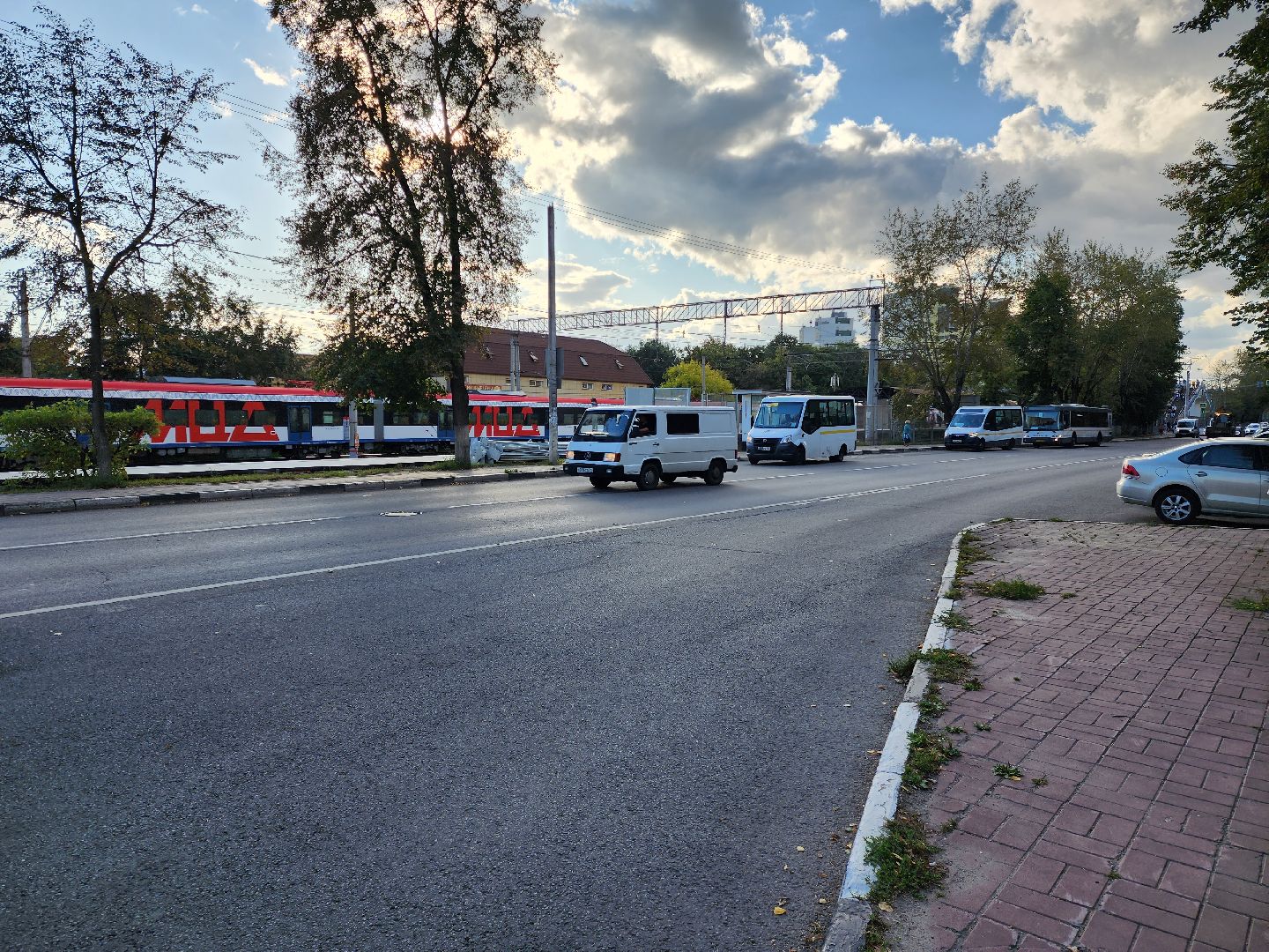 Раменское, транспорт, МЦД-3, новые автобусные остановки на Фабричной