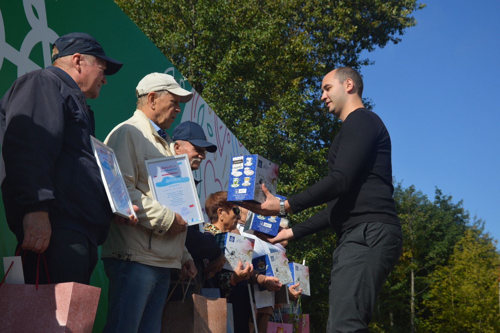 Шатура, парк, Шахматы, шашки, турнир
