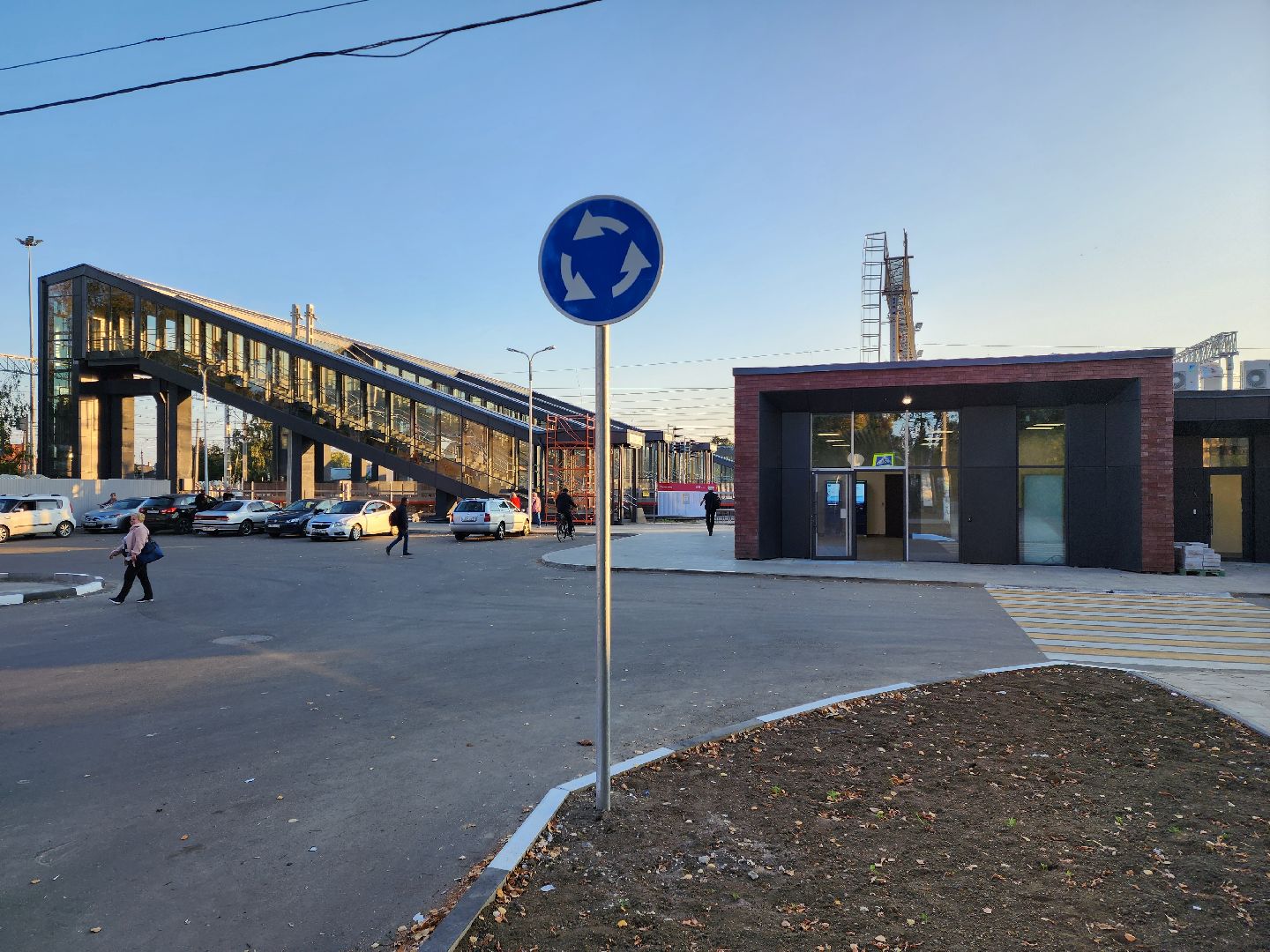 Раменское, транспорт, МЦД-3, автобусная остановка у платформы Ипподром