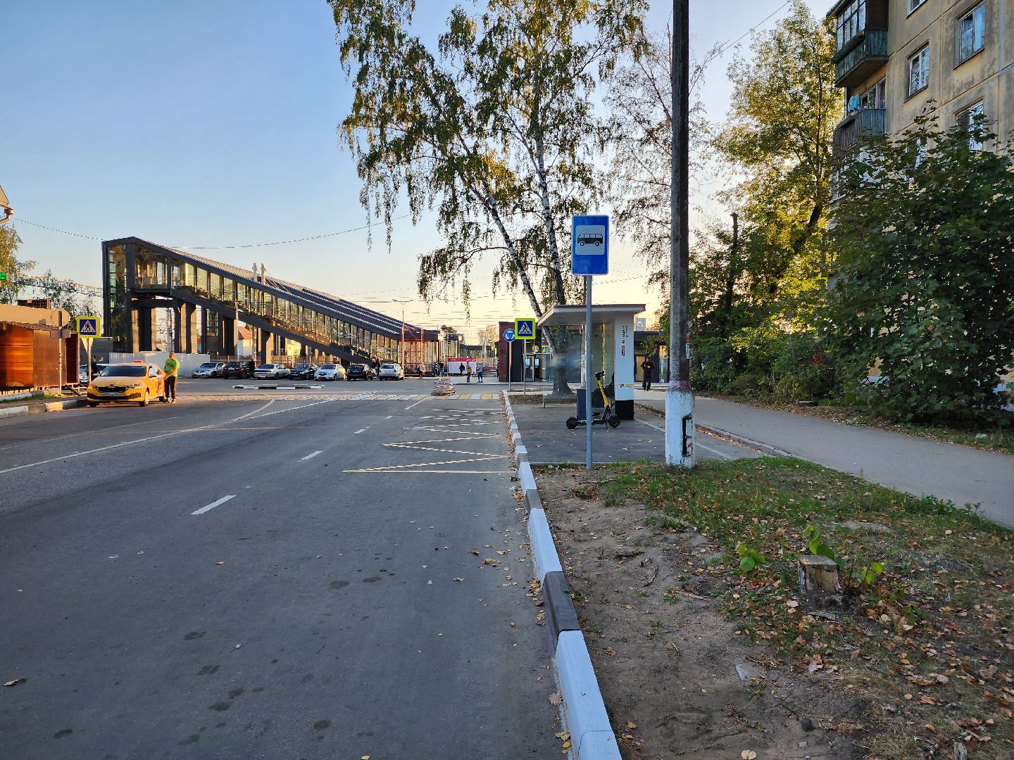 Раменское, транспорт, МЦД-3, автобусная остановка у платформы Ипподром