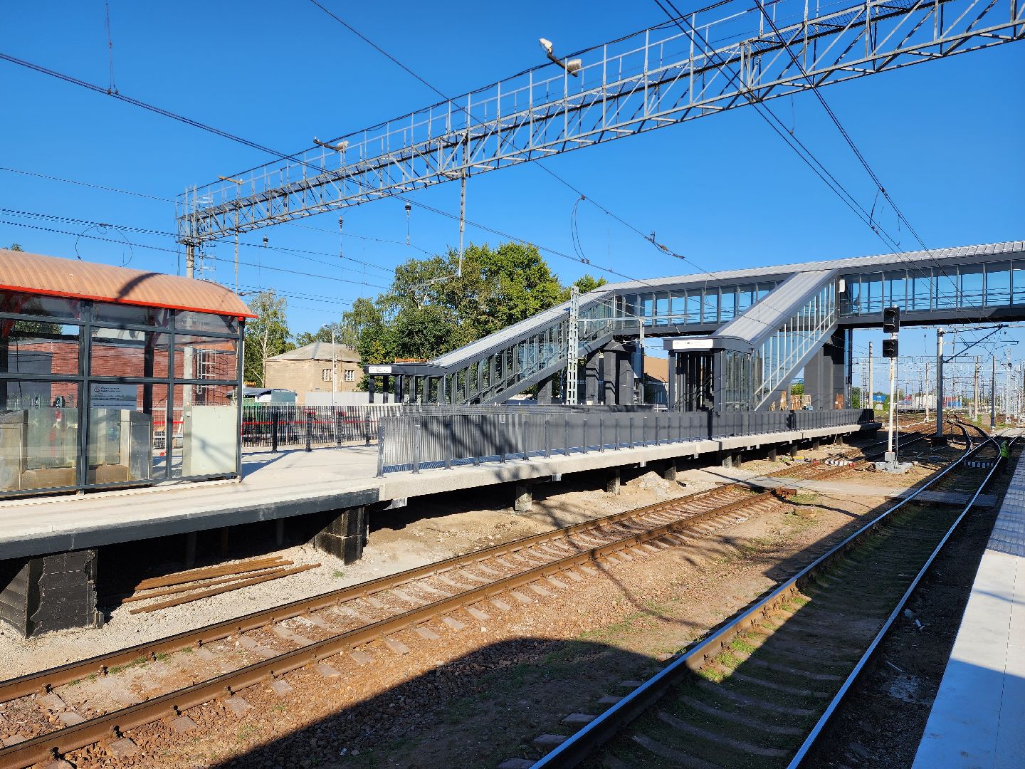 Раменское, транспорт, МЦД-3, автобусная остановка у платформы Ипподром