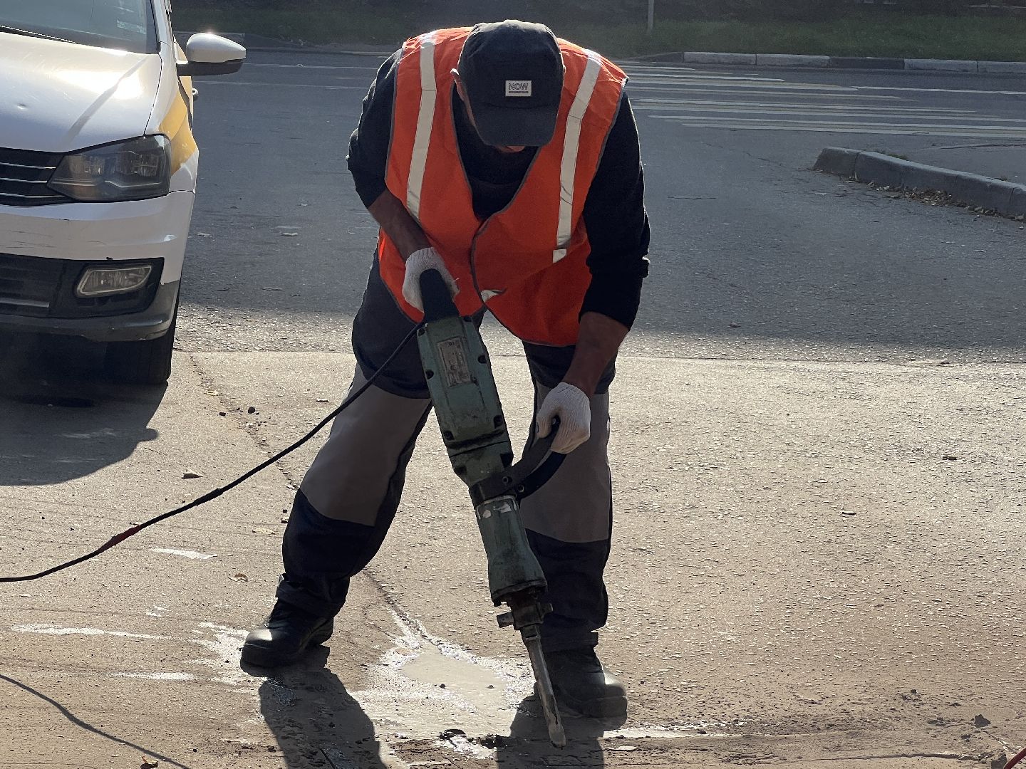 Химки, благоустройство, ямочный ремонт