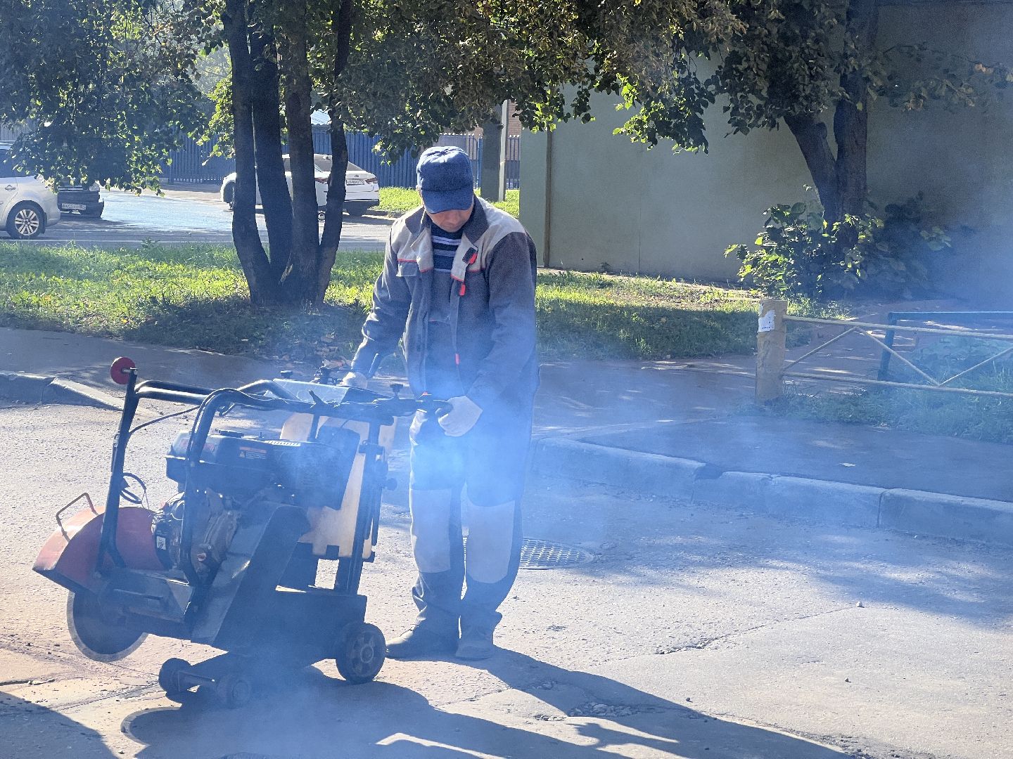 Химки, благоустройство, ямочный ремонт