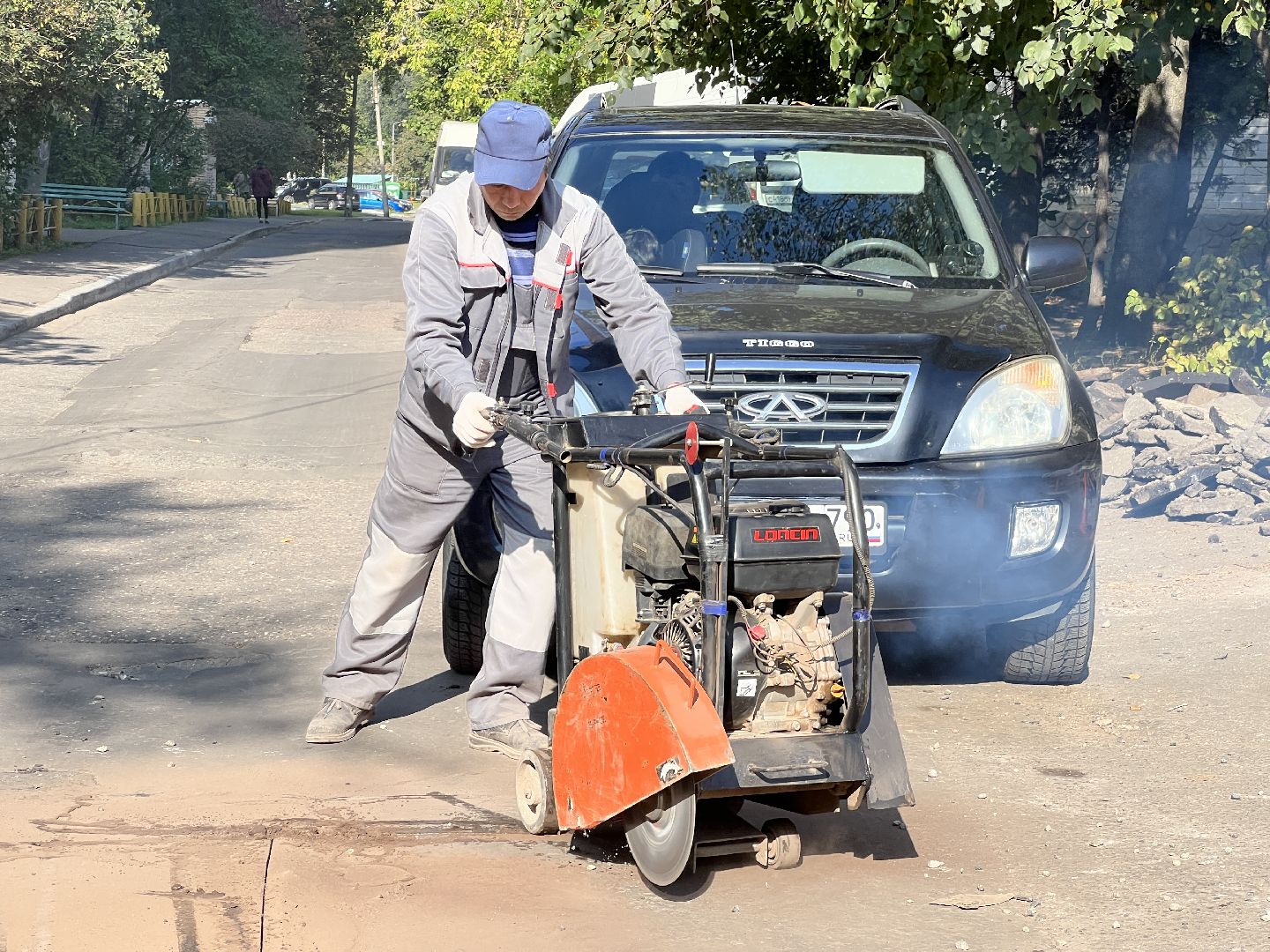Химки, благоустройство, ямочный ремонт