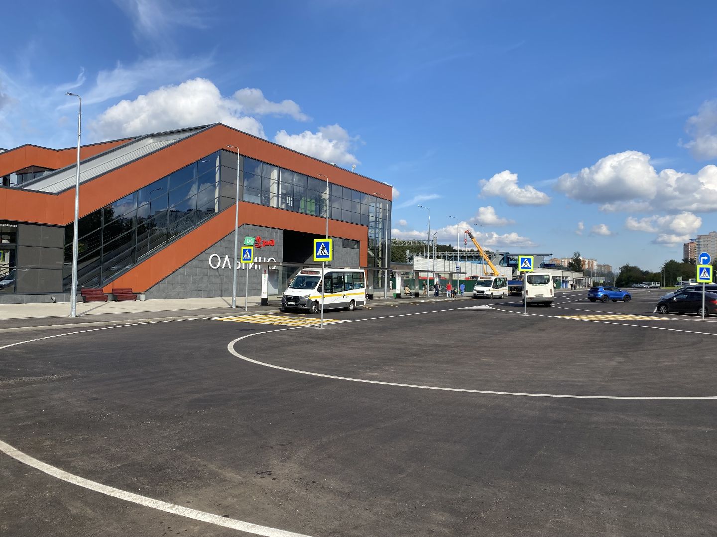 Балашиха, мцд-4, платформа «Ольгино», перехватывающая парковка