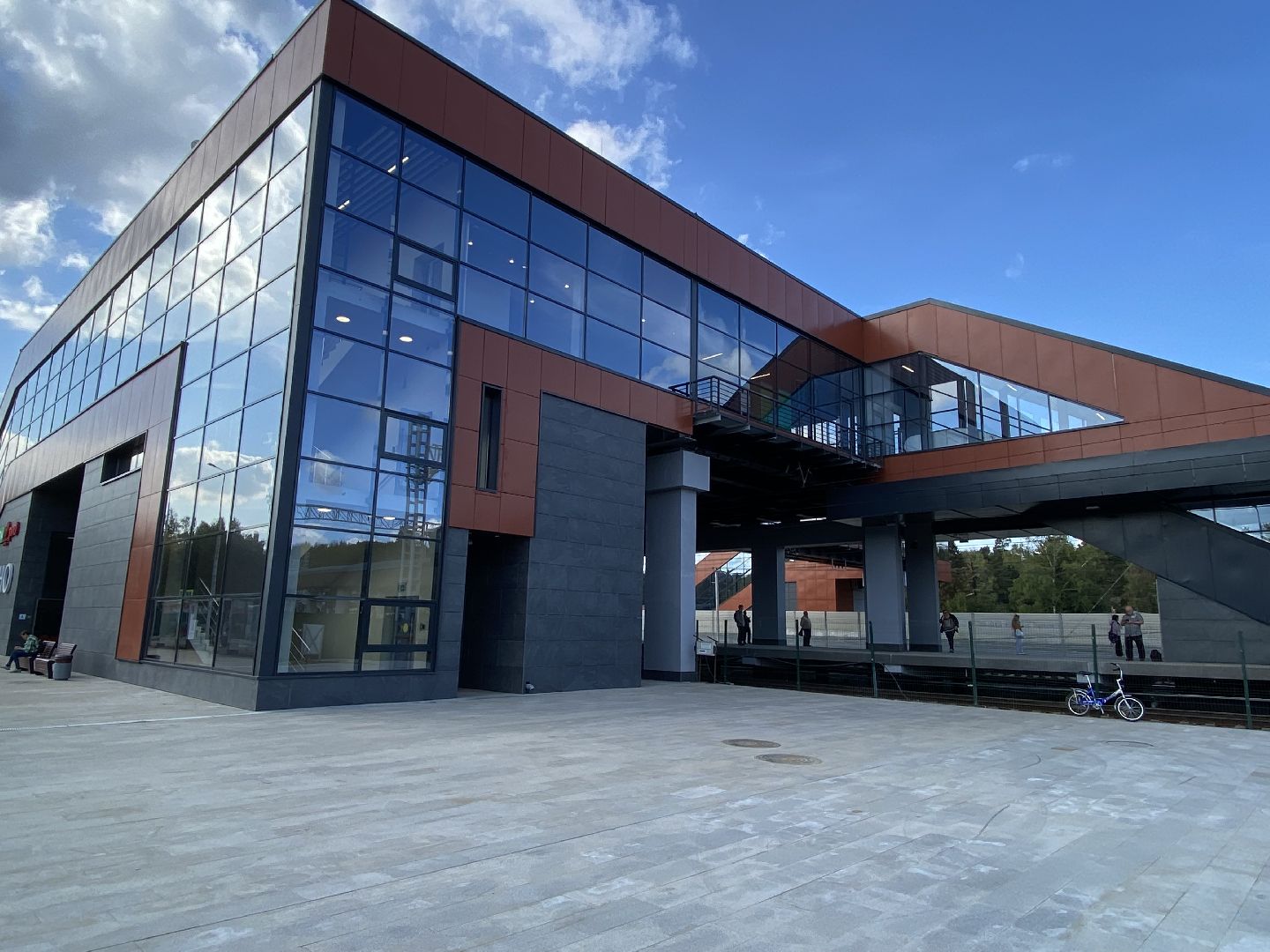 Балашиха, мцд-4, платформа «Ольгино», перехватывающая парковка