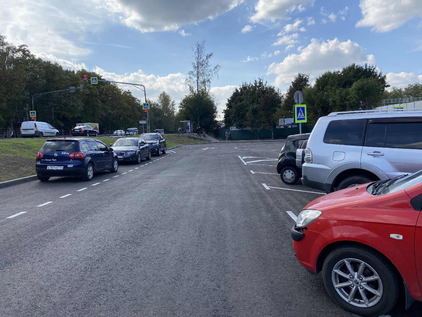 Балашиха, мцд-4, платформа «Ольгино», перехватывающая парковка