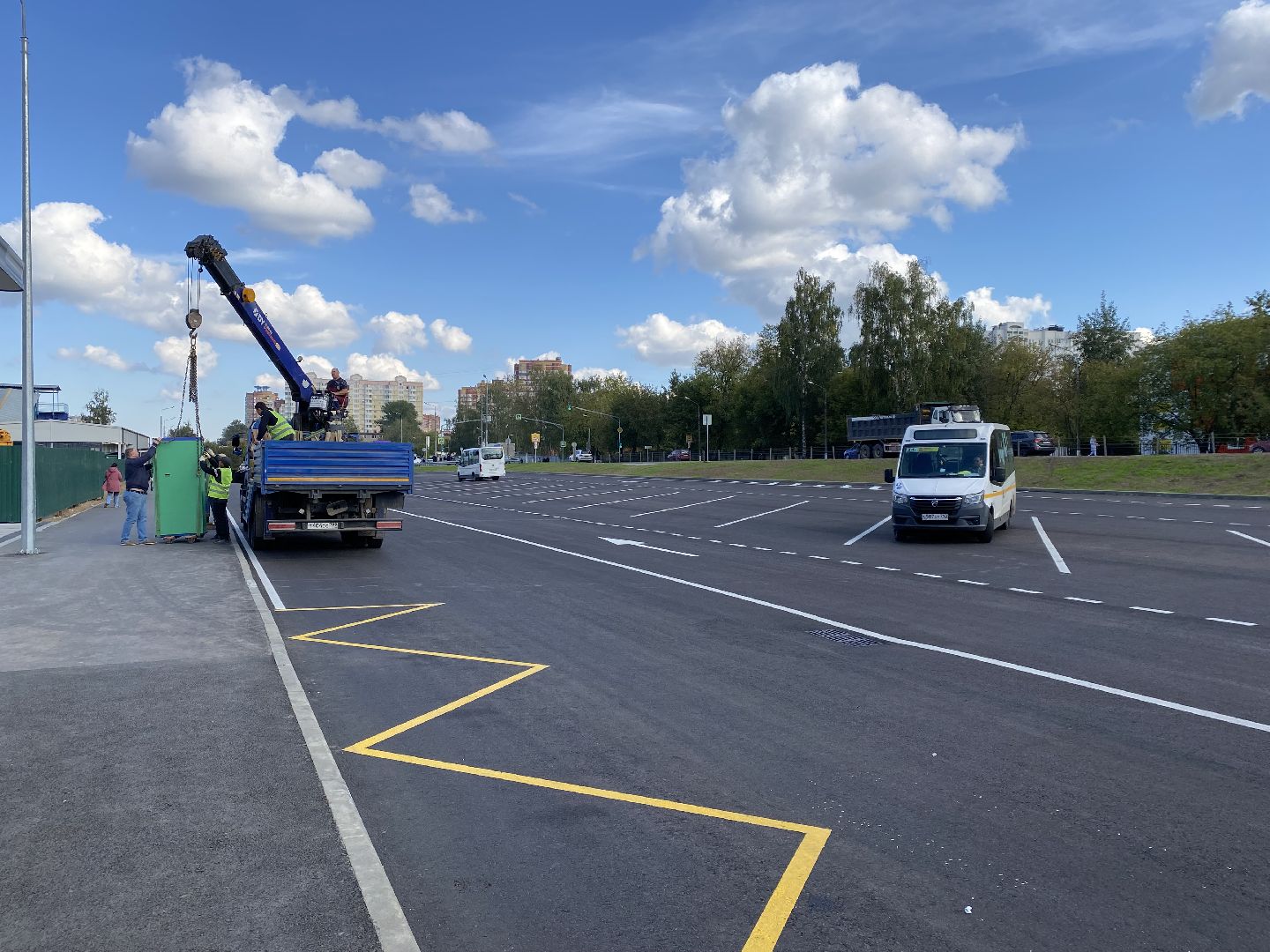 Балашиха, мцд-4, платформа «Ольгино», перехватывающая парковка