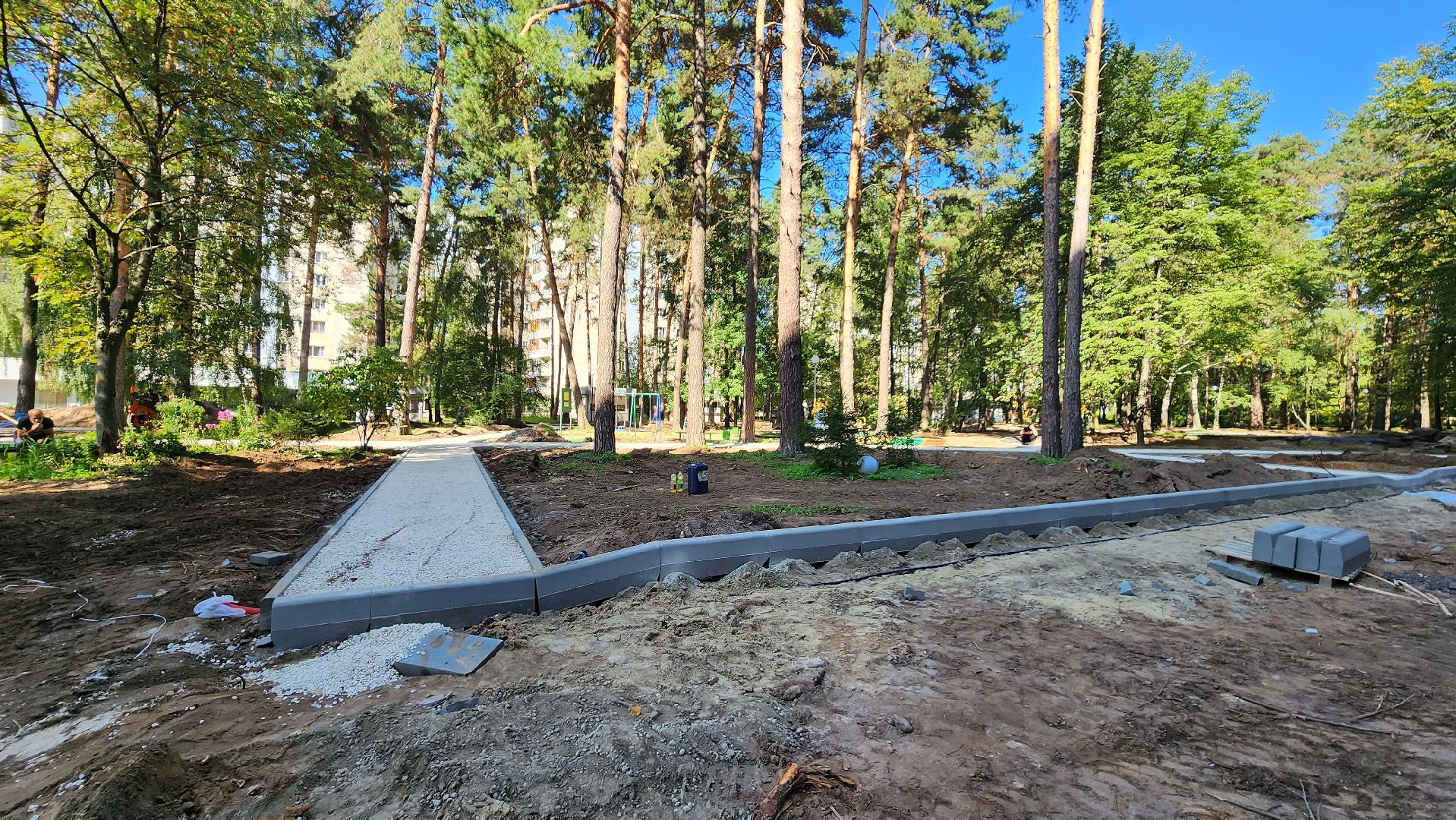 благоустройство, пешеходные дорожки, Протвино, комфорт жителей, благоустройство дворов,