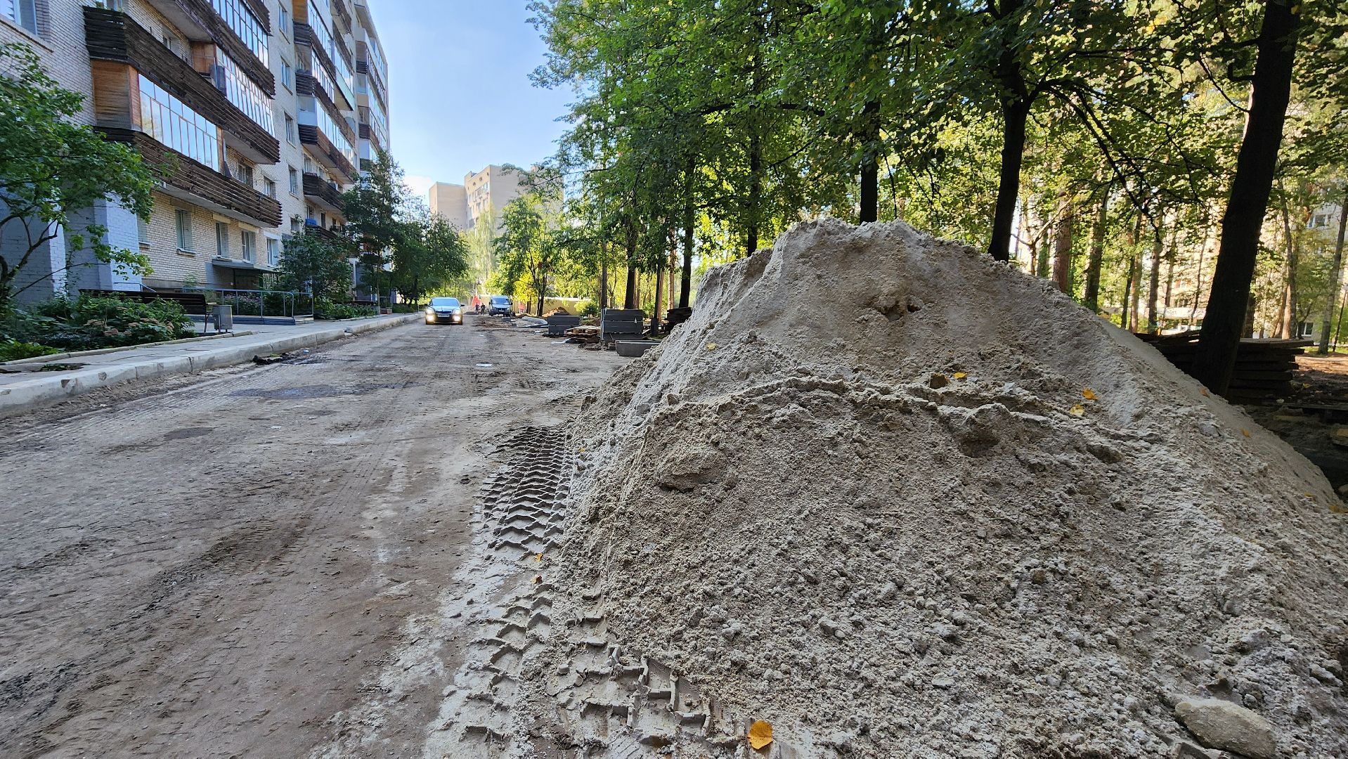 благоустройство, пешеходные дорожки, Протвино, комфорт жителей, благоустройство дворов,