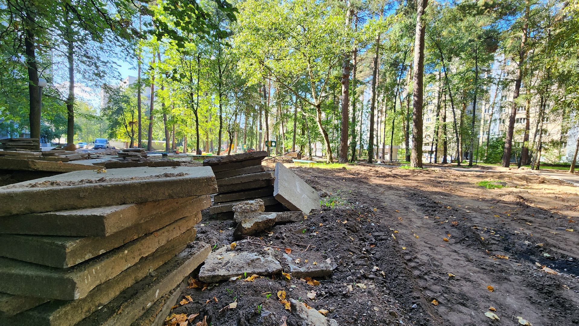 благоустройство, пешеходные дорожки, Протвино, комфорт жителей, благоустройство дворов,