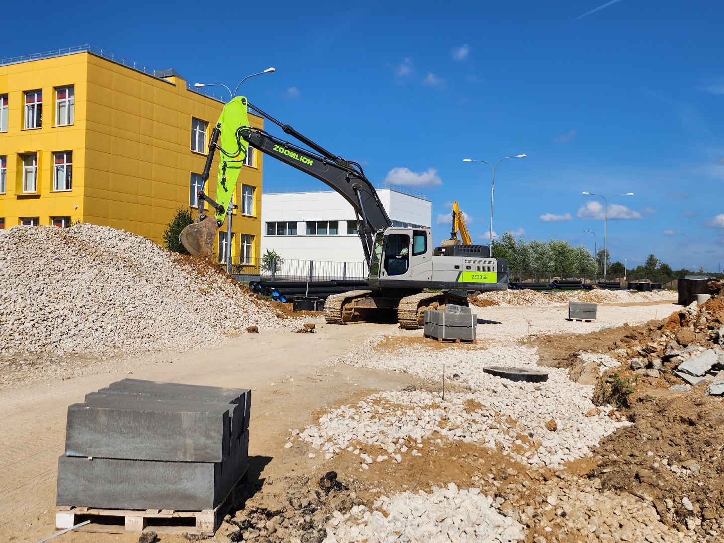 дороги, строительство дорог, серпухов, ивановские дворики, улица героев отечества, новая поликлиника, школа 18,