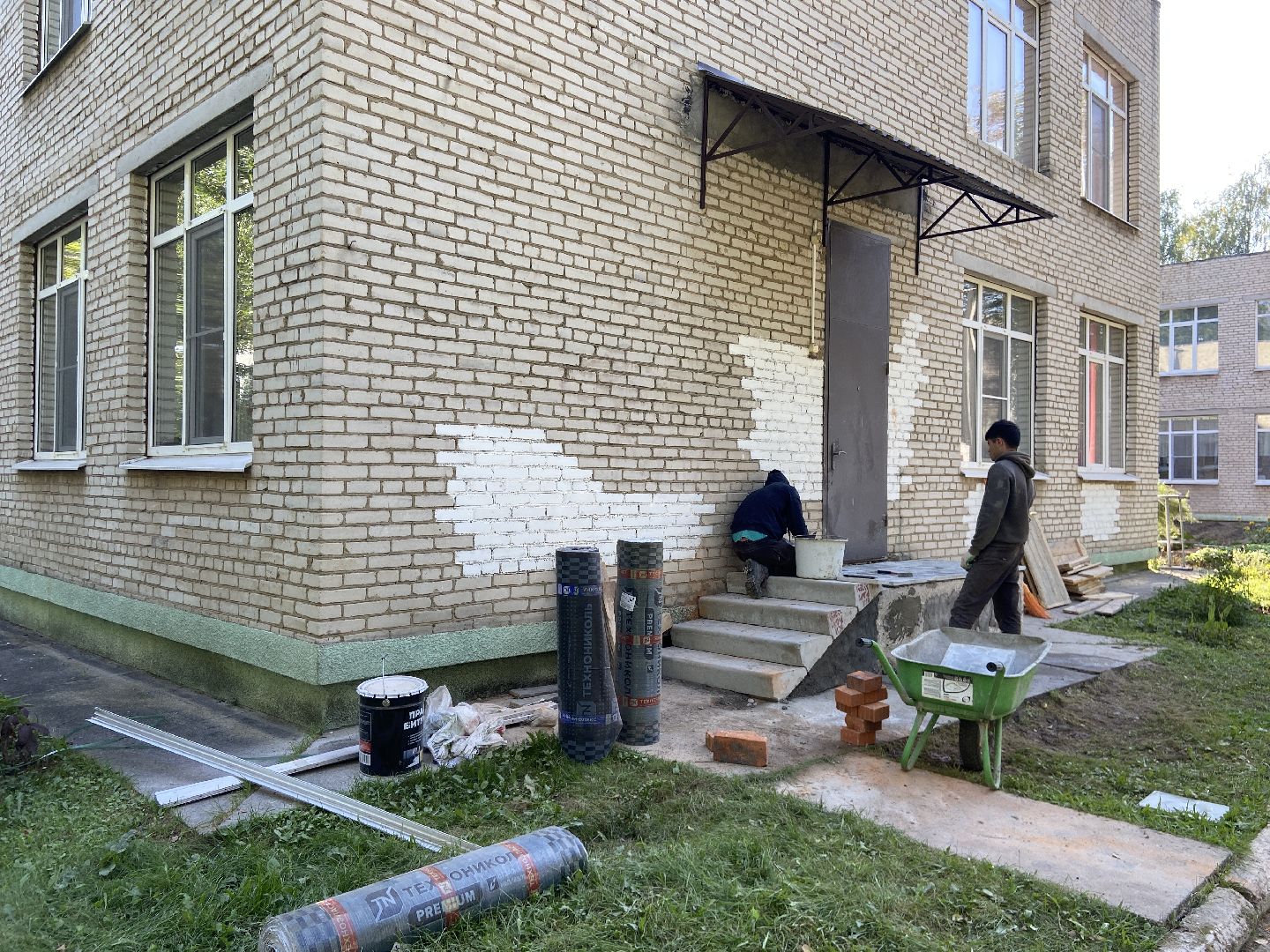 детсад, ремонт крыш,