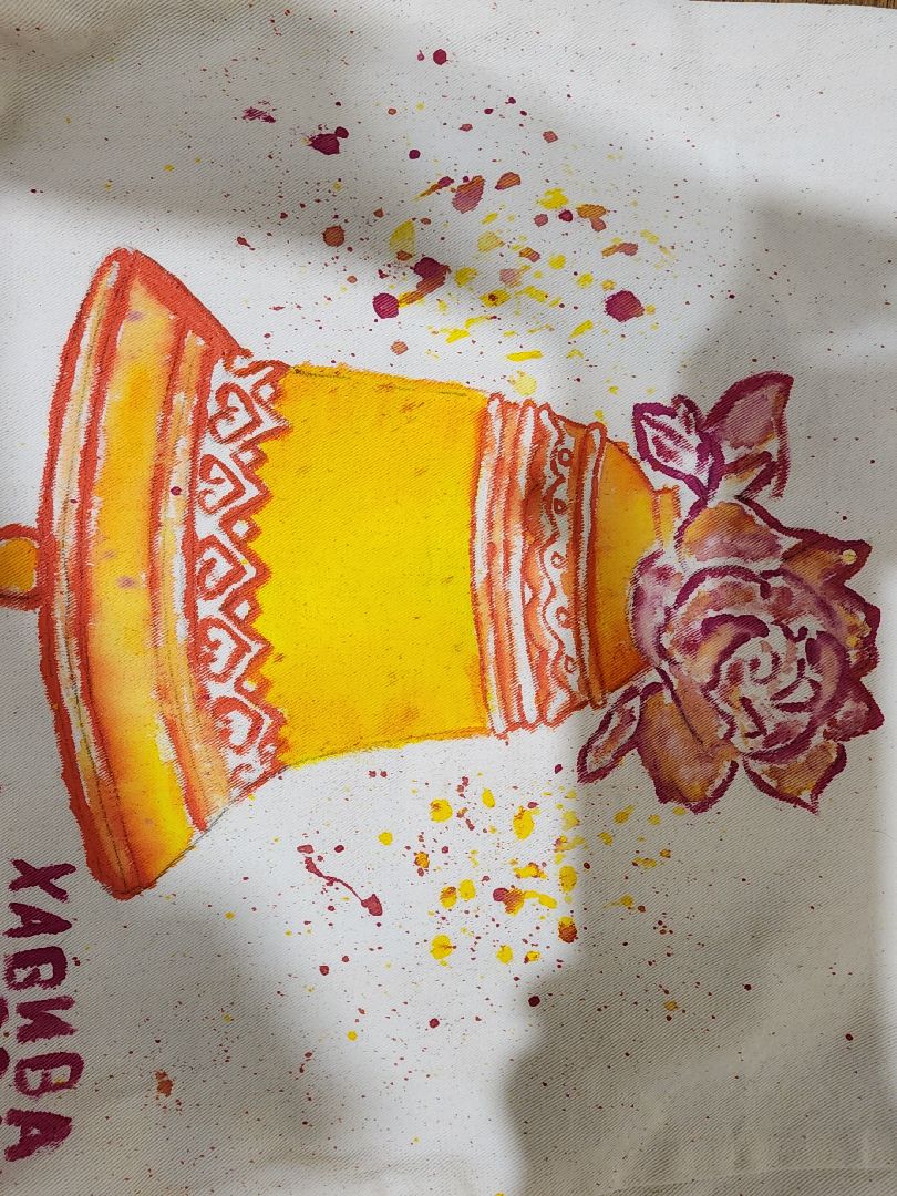 Звенигород, культура, мастер-класс по росписи тканевых сумок