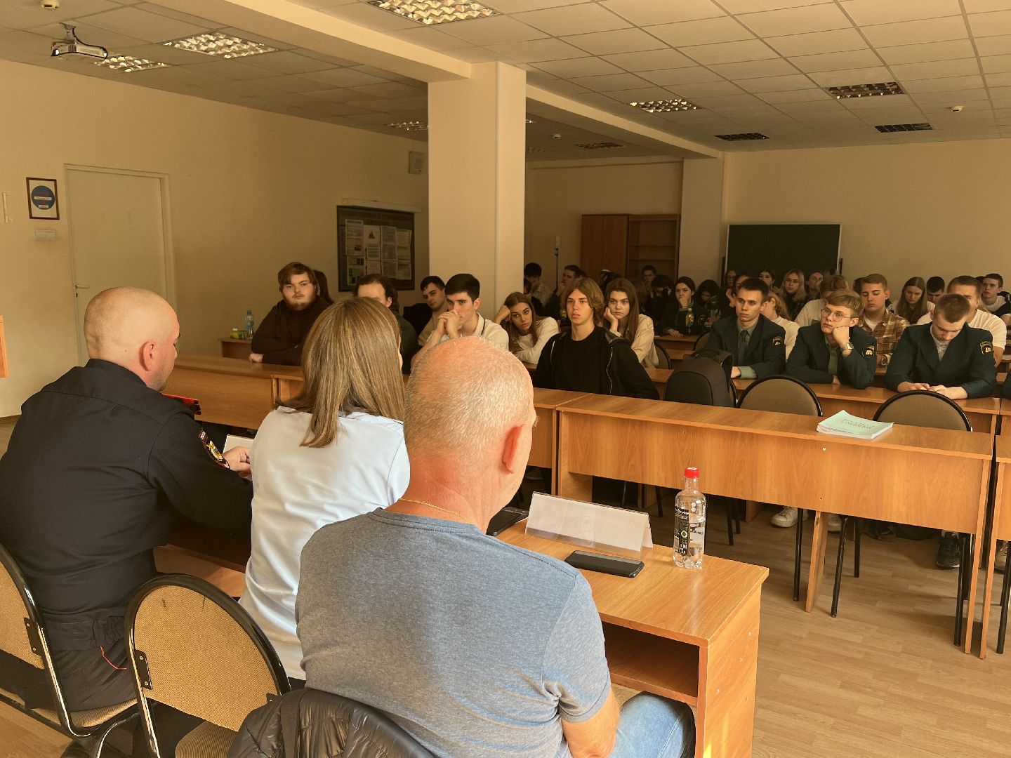 Химки, МВД, молодежь, лекция