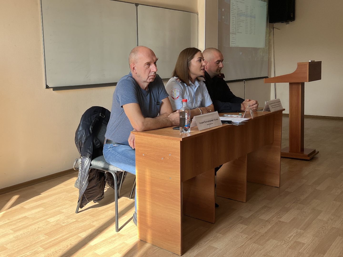 Химки, МВД, молодежь, лекция