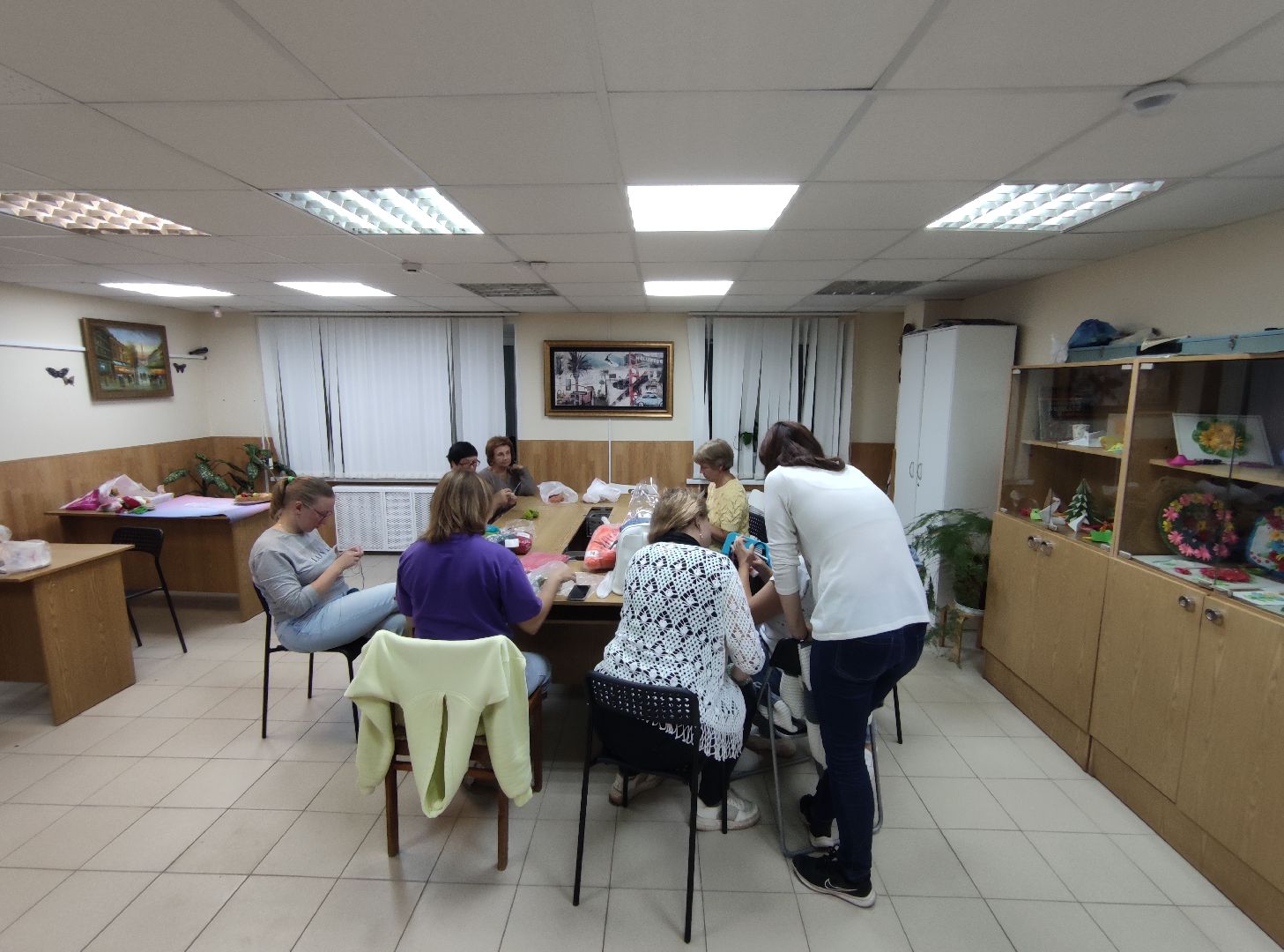 вязание для недоношенных, вязание крючком, клуб, Дубна