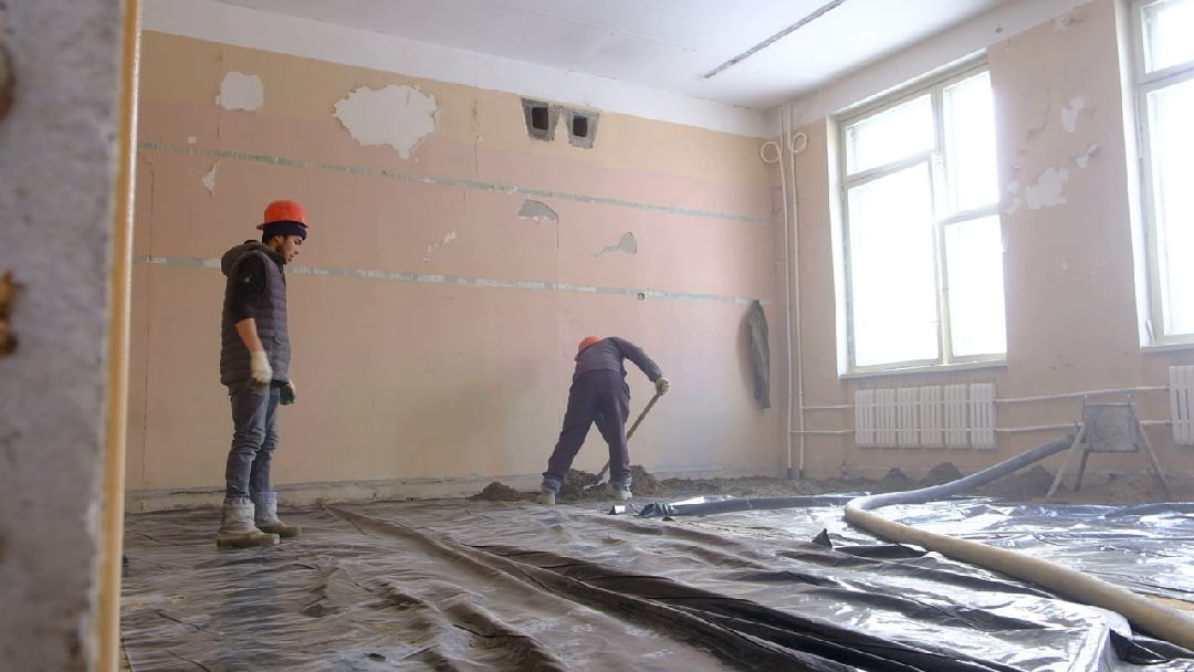 ремонт, школа, Ржавки, солнечногорск, образование