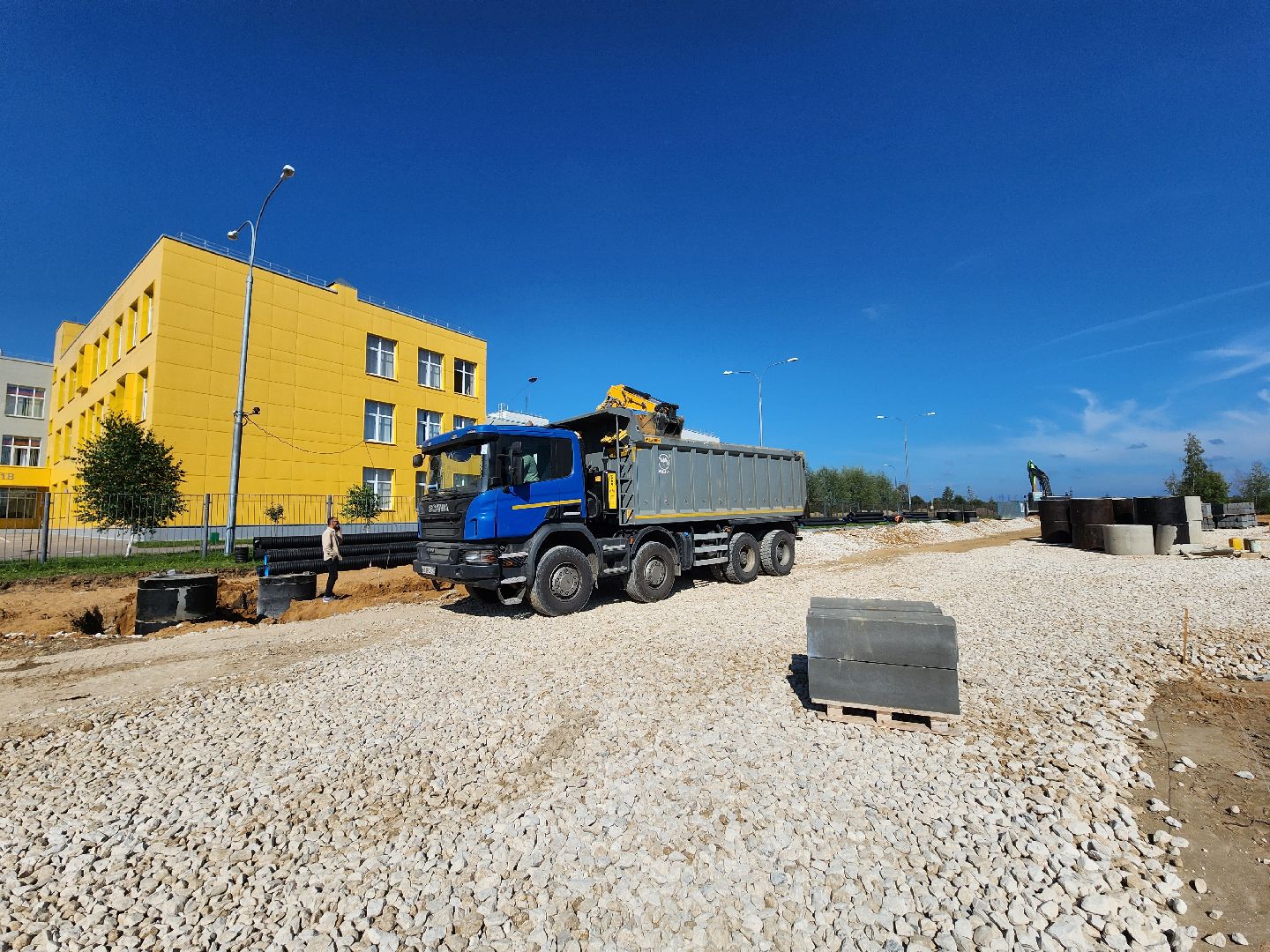 дороги, строительство дорог, серпухов, ивановские дворики, улица героев отечества, новая поликлиника, школа 18,